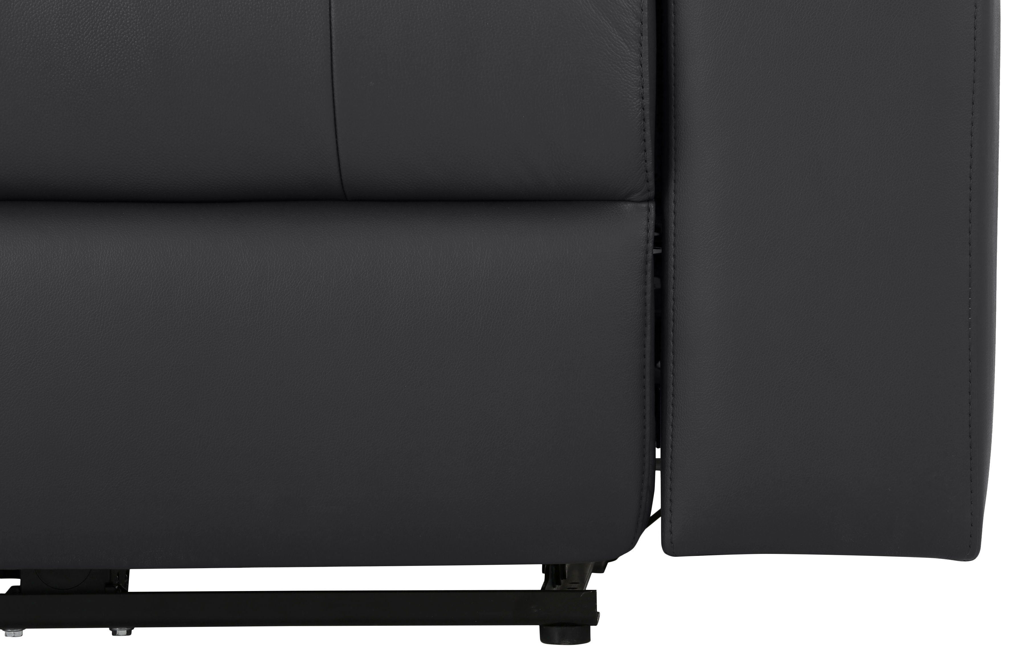 Home affaire Hoekbank Binado, L-vorm, met handmatige of elektrische relaxfunctie met usb-aansluiting