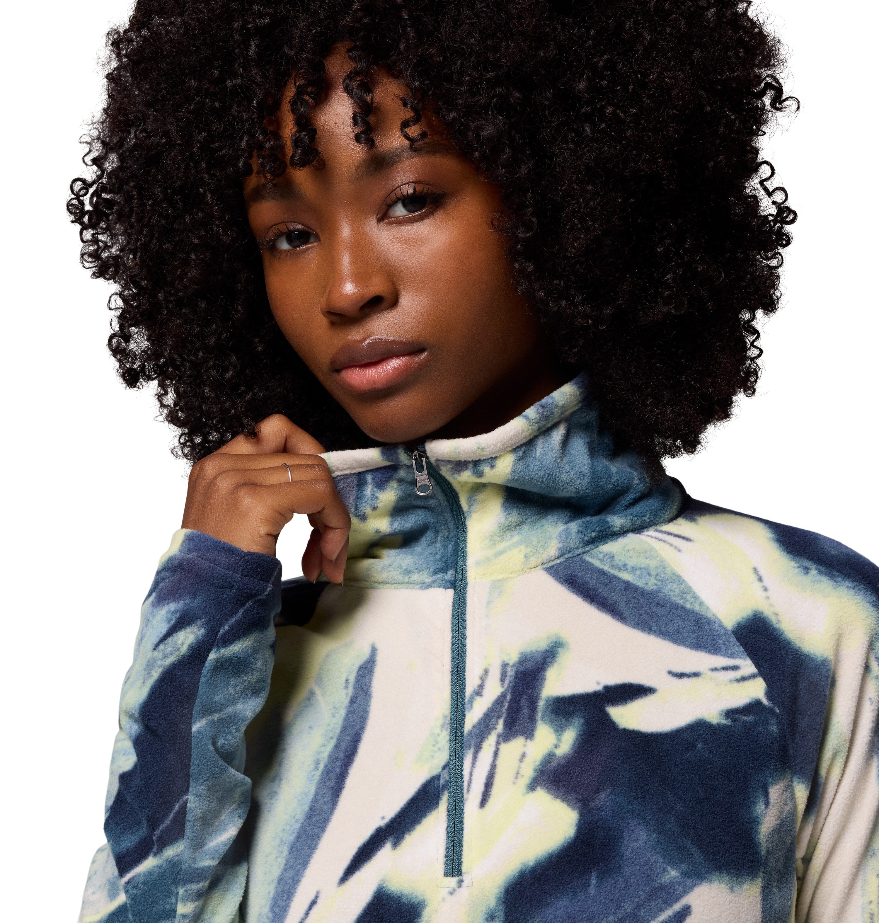 Columbia Fleecetrui GLACIAL IV PRINT 1/2 ZIP (1-delig)