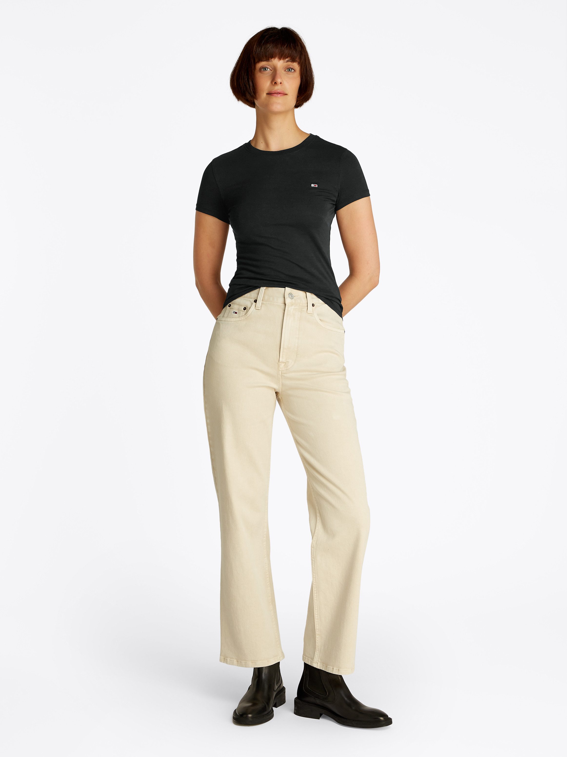 TOMMY JEANS T-shirt TJW SLIM C-NECK TEE