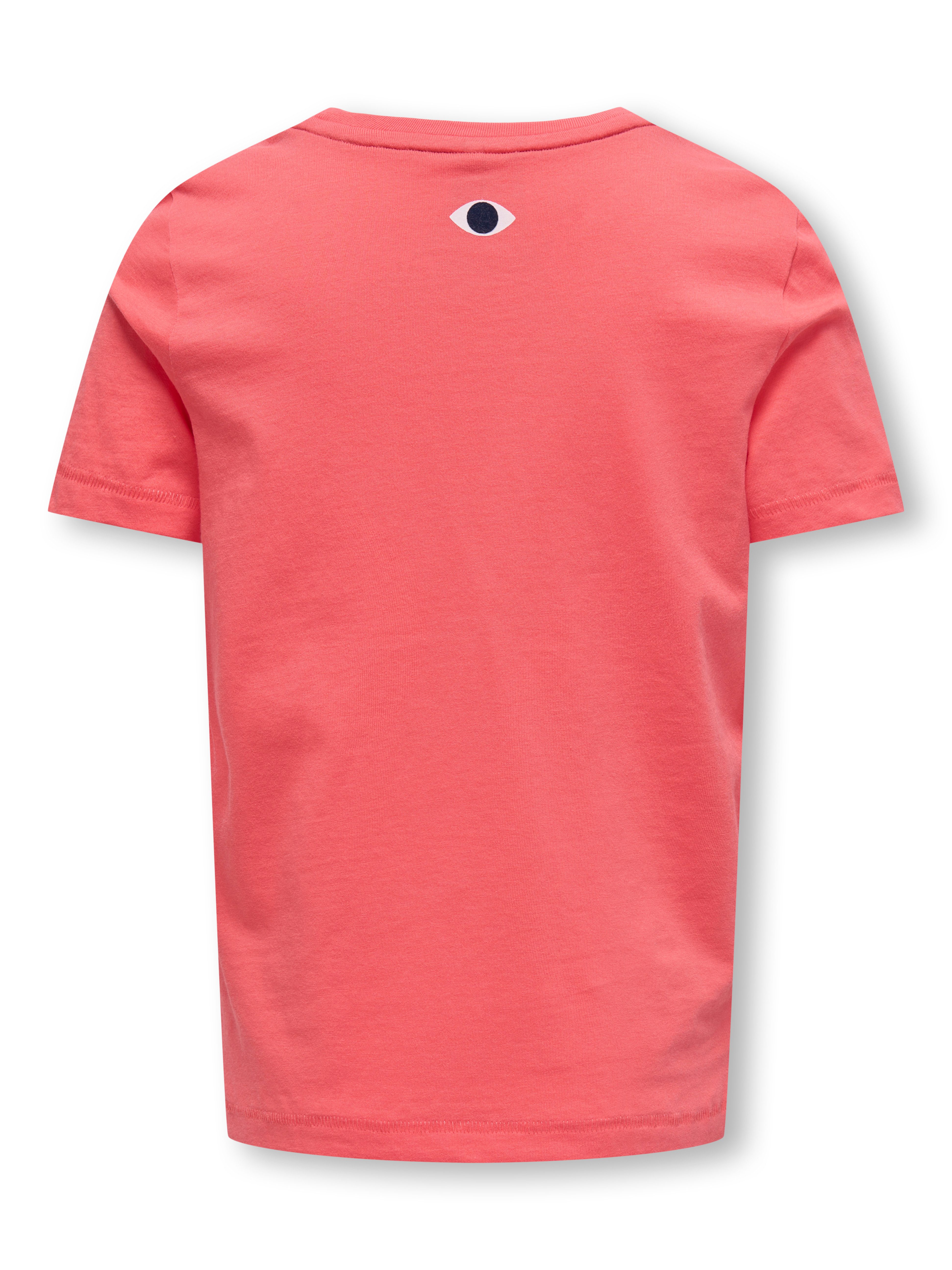 KIDS ONLY Shirt met korte mouwen KOGHAPPY LIFE O-NECK SS TOP JRS