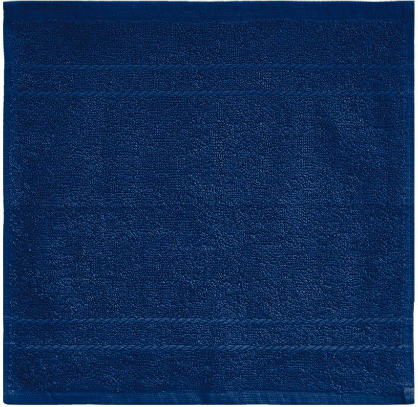 Dyckhoff Washandje Kristal met randen (set, 10 stuks)