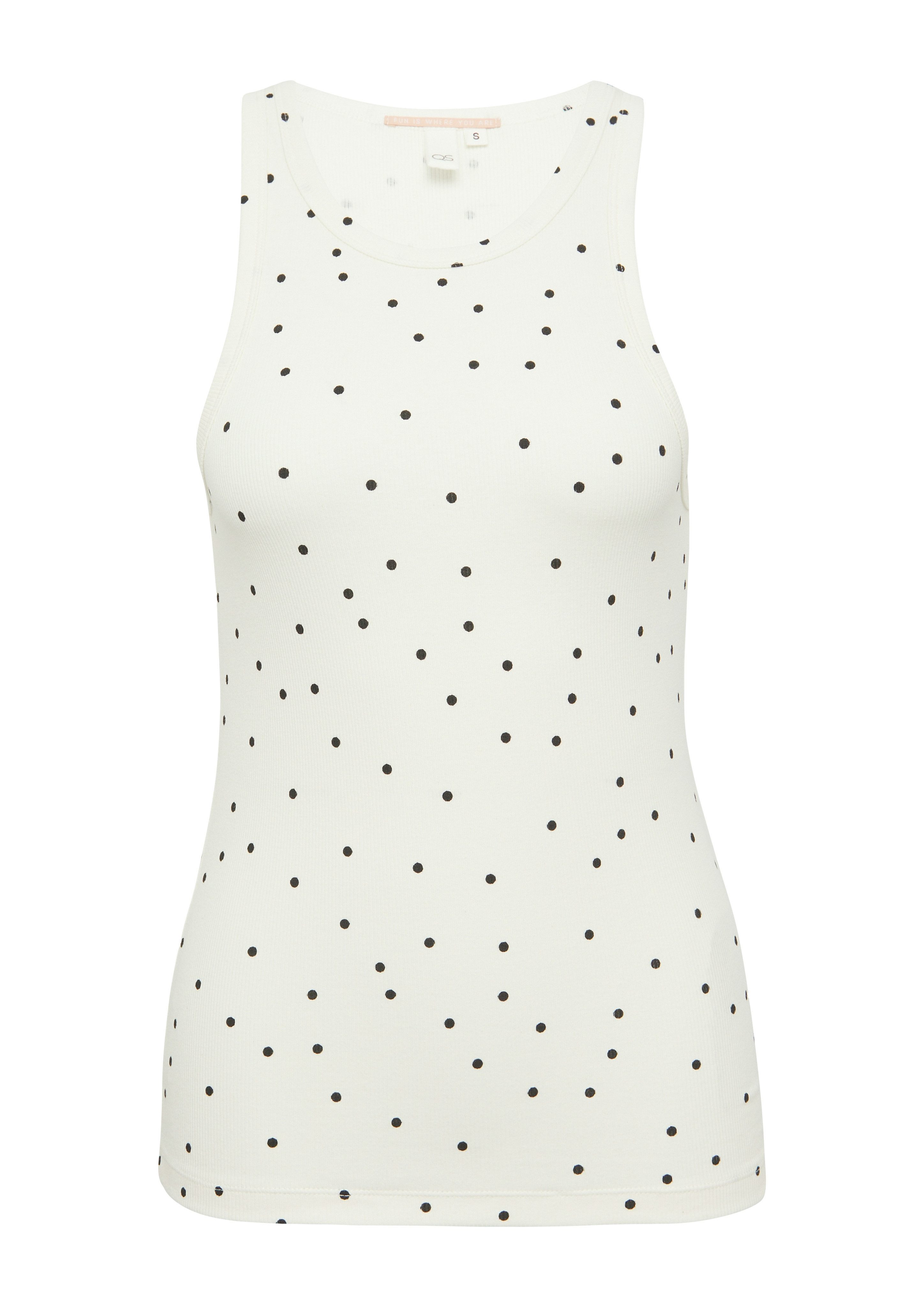 Q/S designed by Tanktop met print all-over