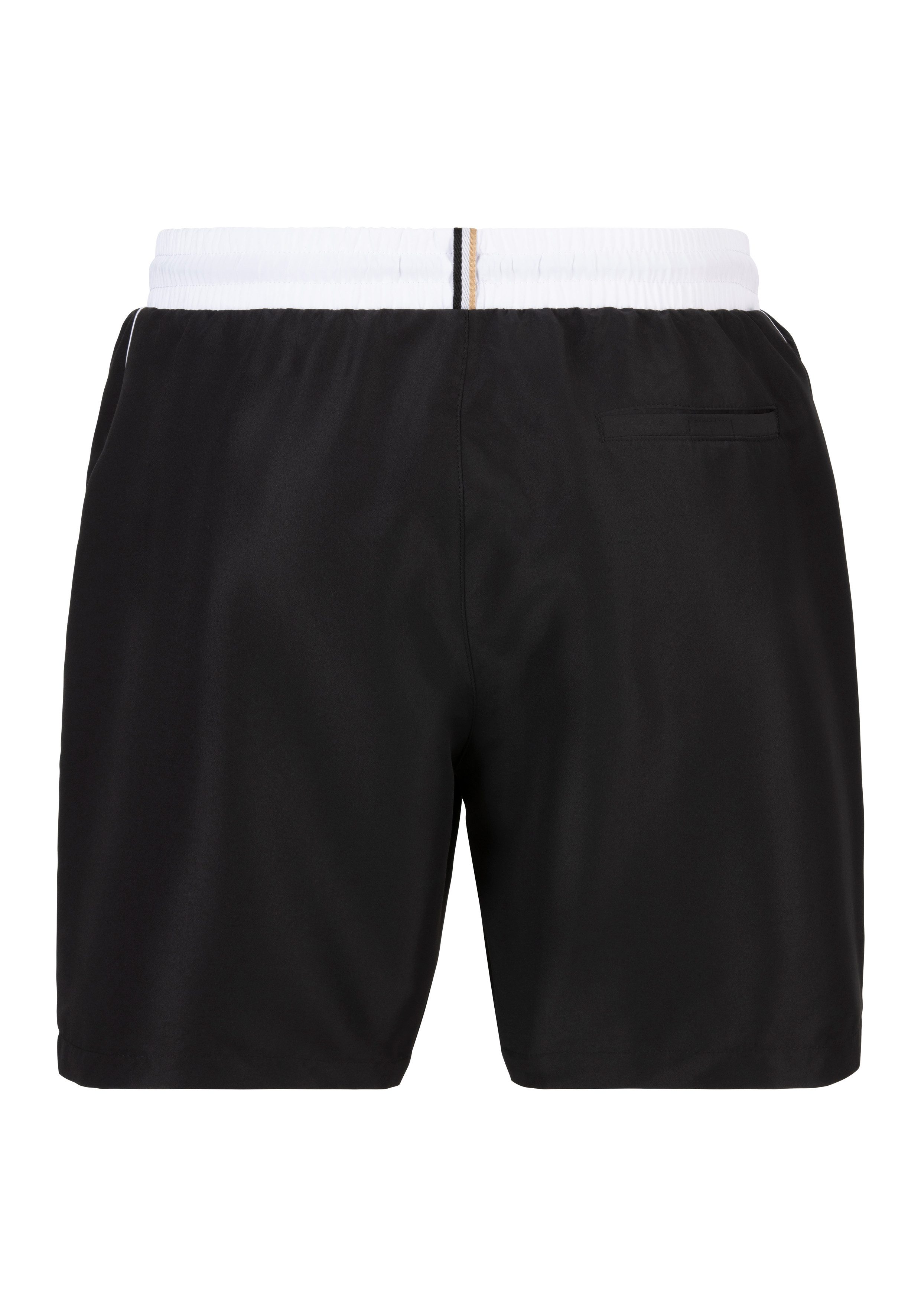 BOSS Zwemshort Starfish met contraststrepen