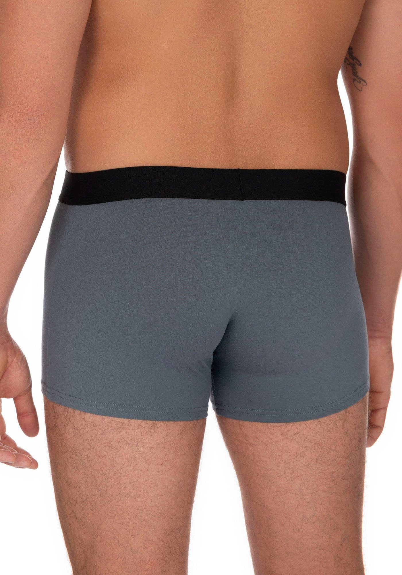 Bruno Banani Boxershort met contrasterend logo-tailleband (2 stuks, Set van 2)