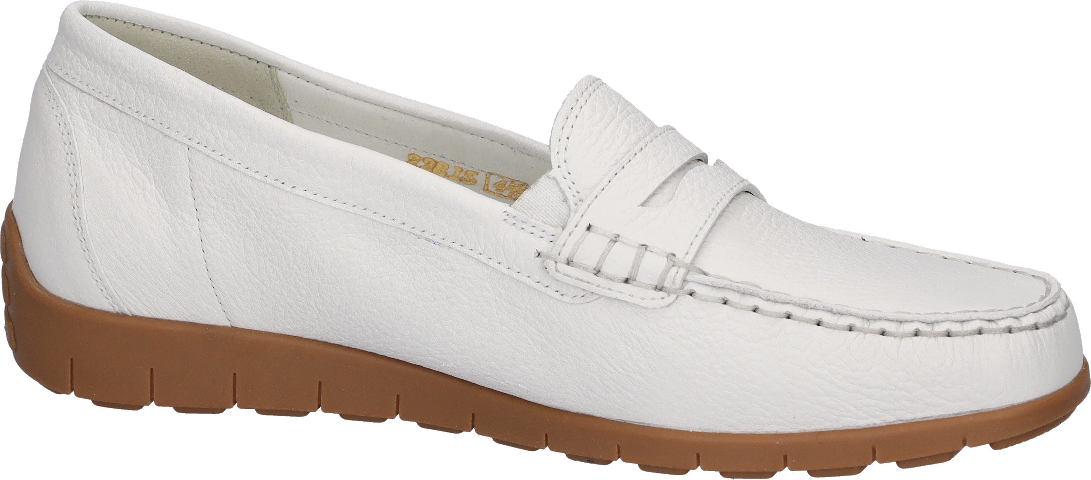 Waldläufer Mocassins H-LUCY , lage schoen, instapschoen, instapschoen, met sierband, comfortbreedte h