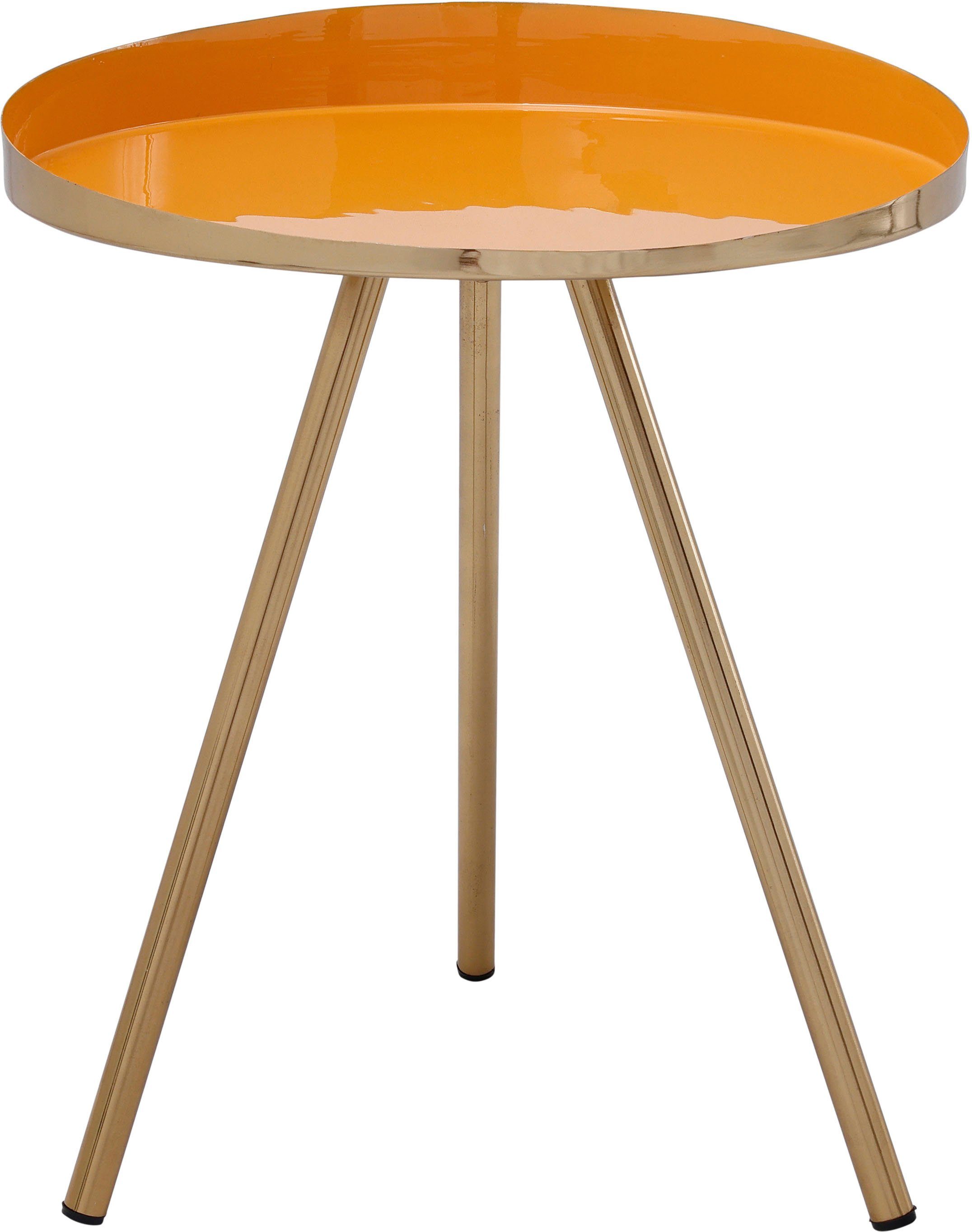 Kayoom Bijzettafel Morrison, ronde bijzettafel, elegante uitstraling (1 stuk)