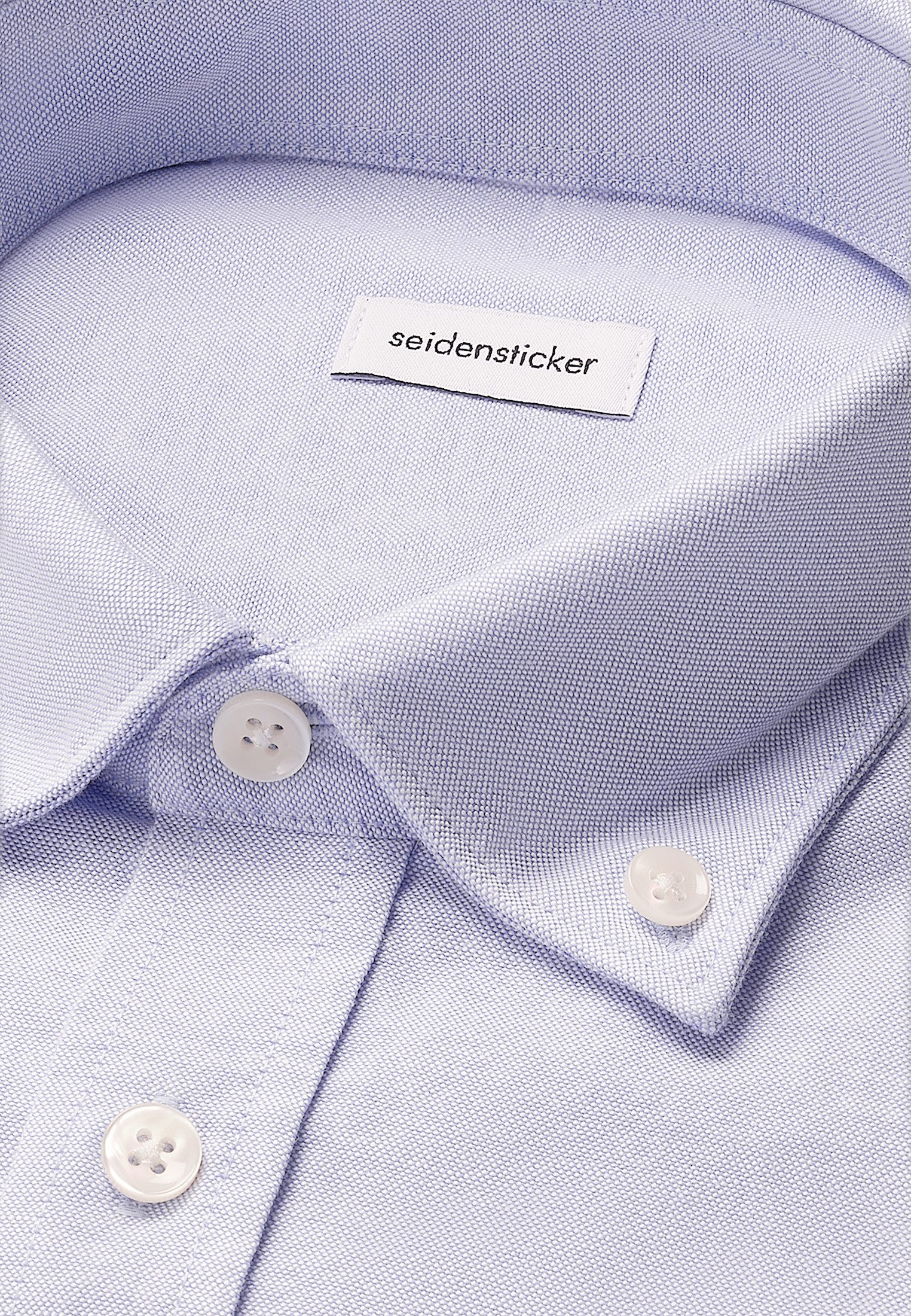 seidensticker Businessoverhemd Regular 1/1 button-down kraag effen