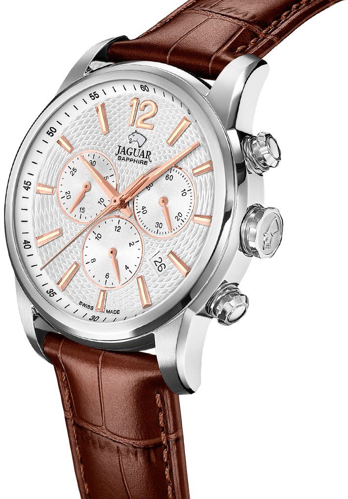 Jaguar Chronograaf ACAMAR Polshorloge, quartz, herenhorloge, saffierglas, stopwatchfunctie