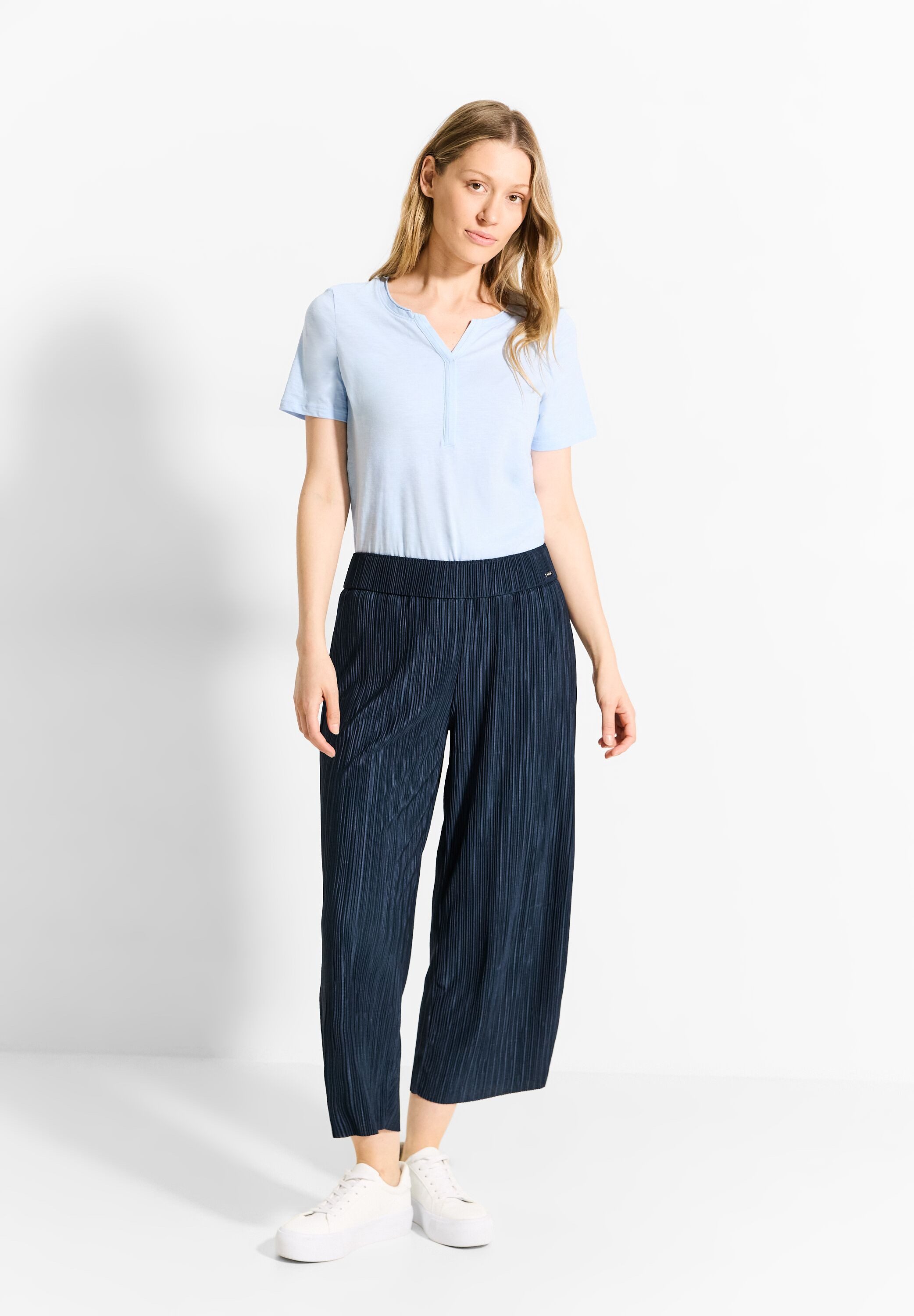 Cecil Culotte Style Neele met plissé-look