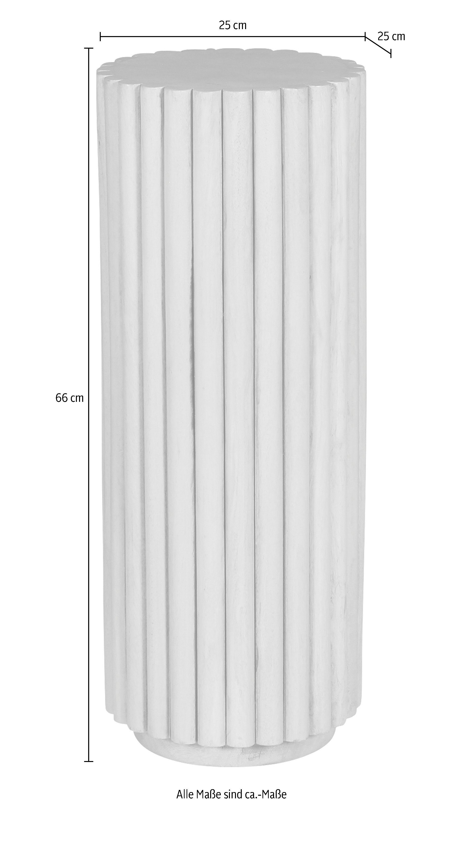 TOM TAILOR HOME Plantenkruk Ribbed in extravagante ribbel-look