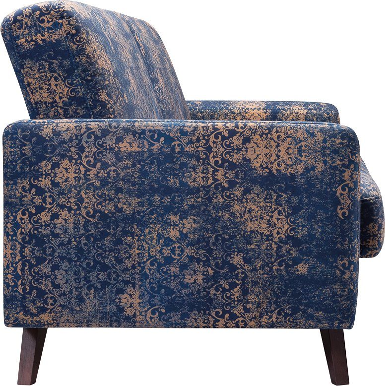 exxpo - sofa fashion Fauteuil Side, comfortabele loungestoel met extravagante bekleding