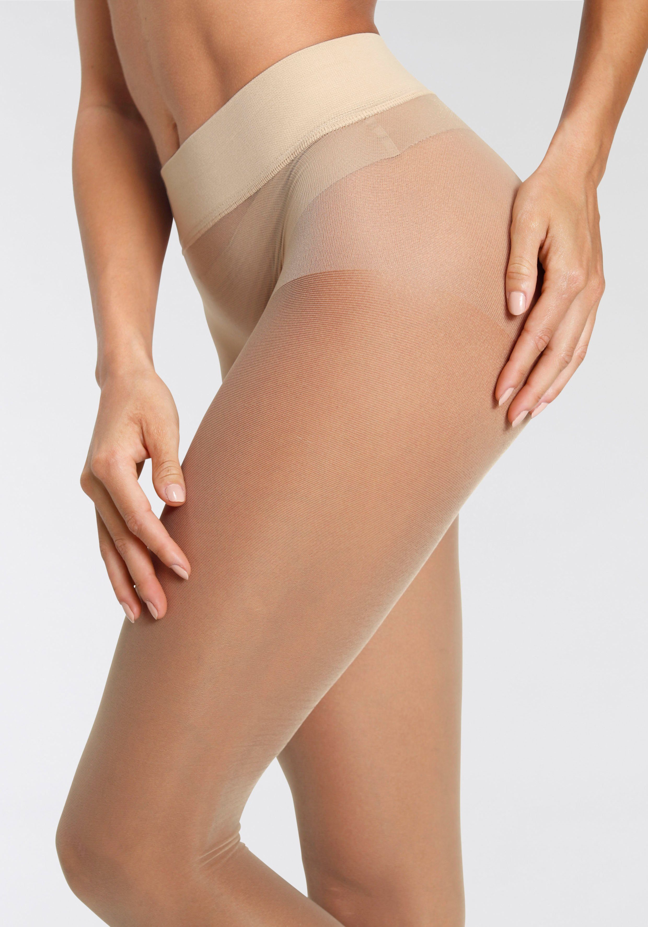 Lascana Panty mat transparant (2 stuks)
