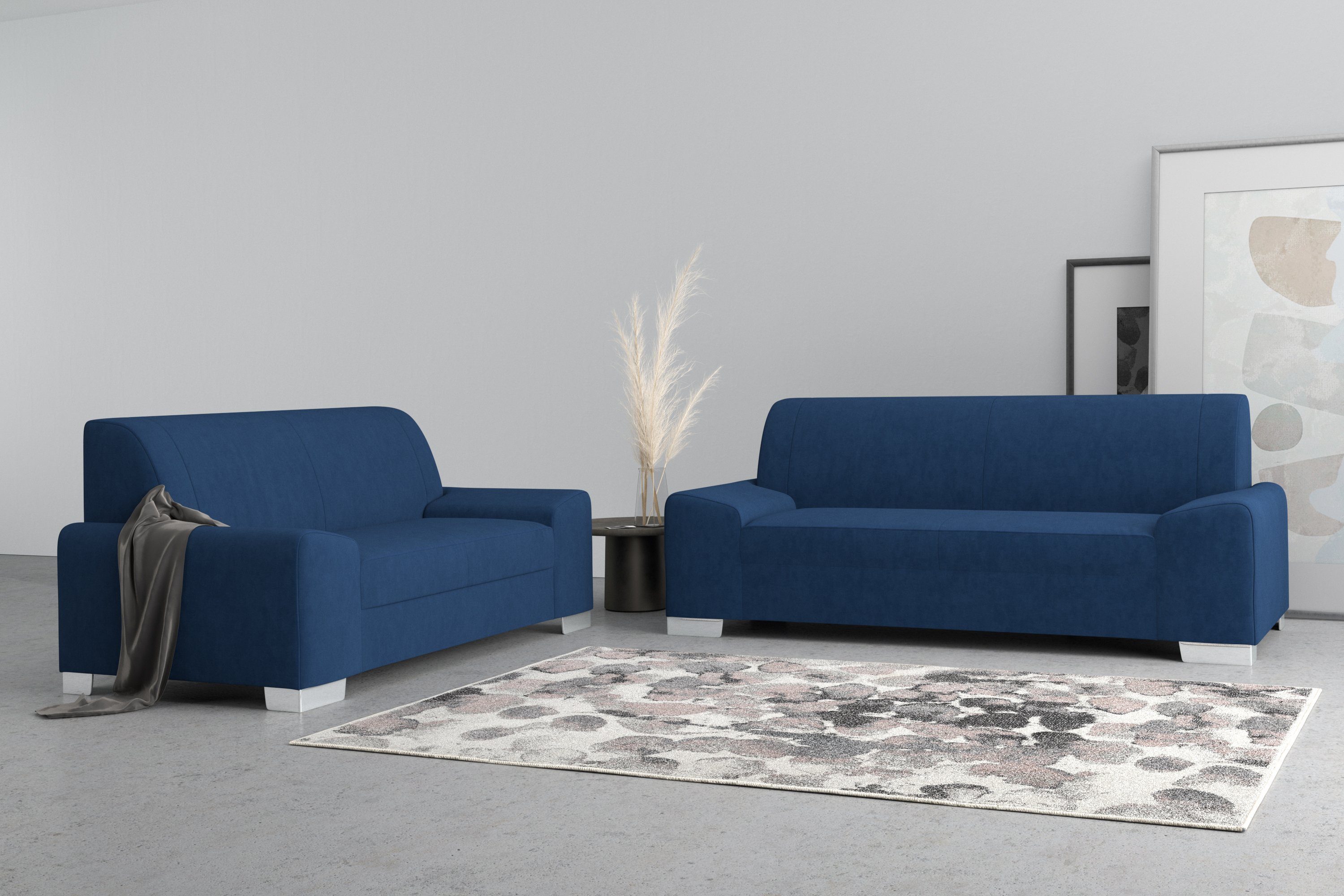 DOMO collection 2-zitsbank Anzio optioneel met veerkern