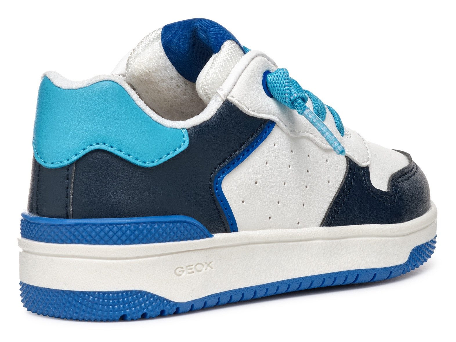 Geox Sneakers J WASHIBA BOY , retro sneaker, instapschoen in skater-look