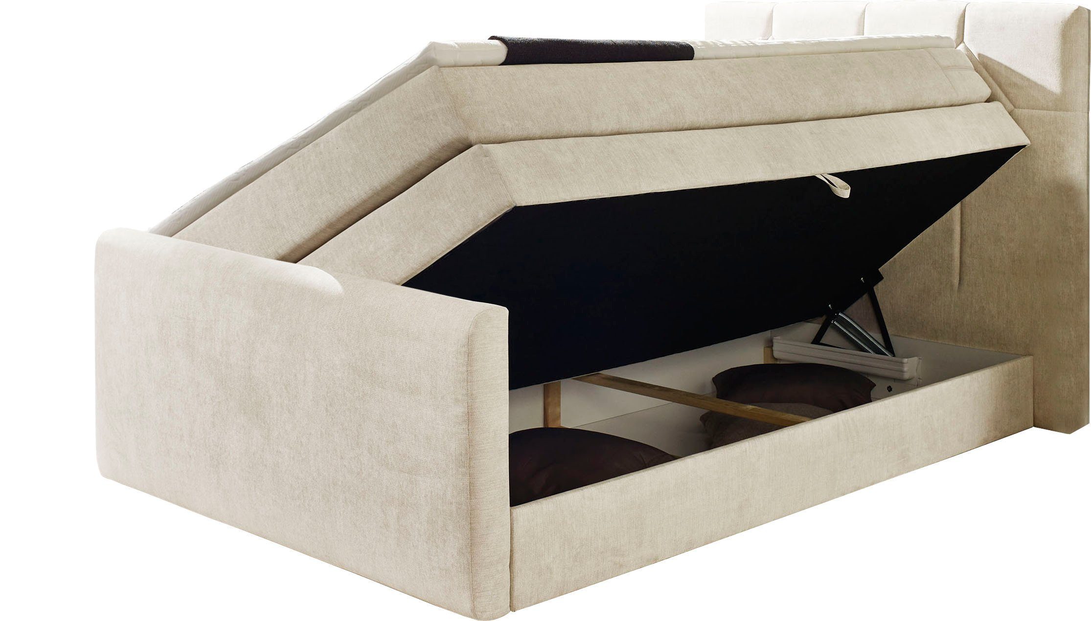 Places of Style Boxspring Atlanta inclusief topmatras en bedkist