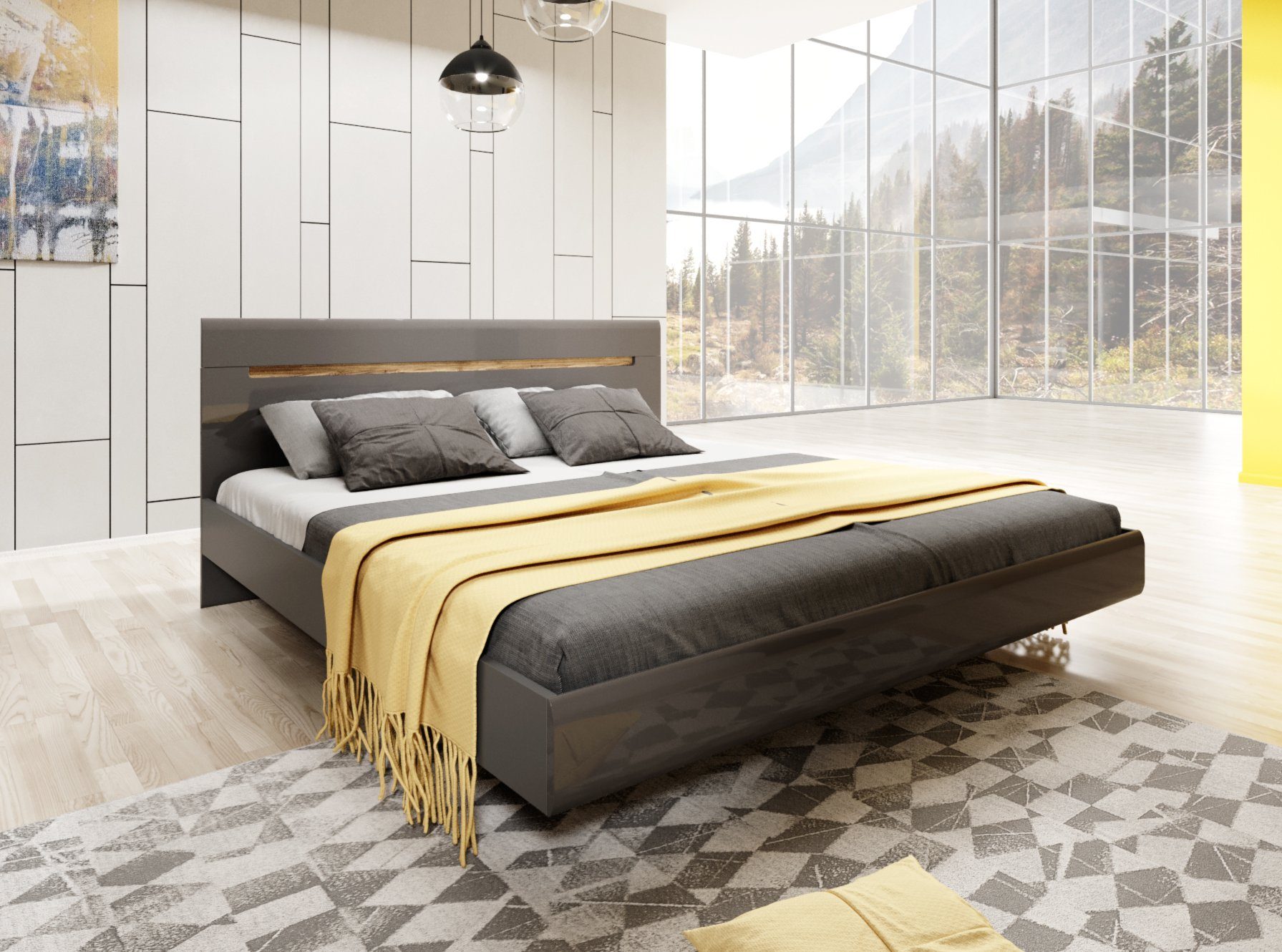 Helvetia Meble Bed Hektor