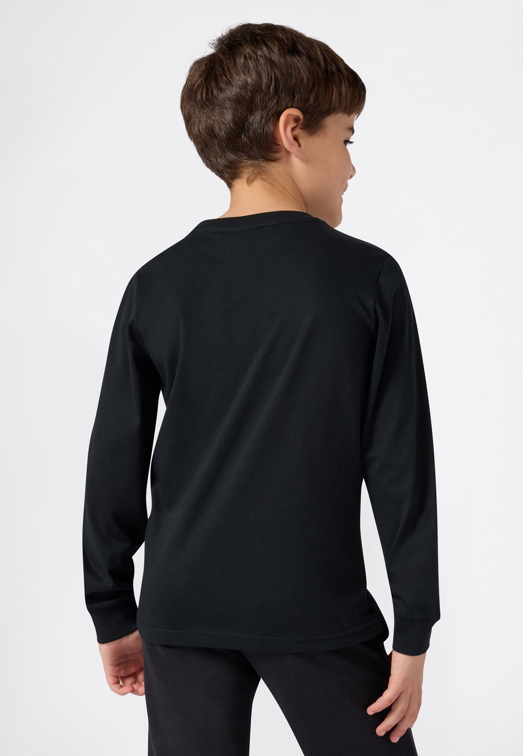 Champion T-shirt BASICS Long Sleeve Shirt Large Logo (1-delig)