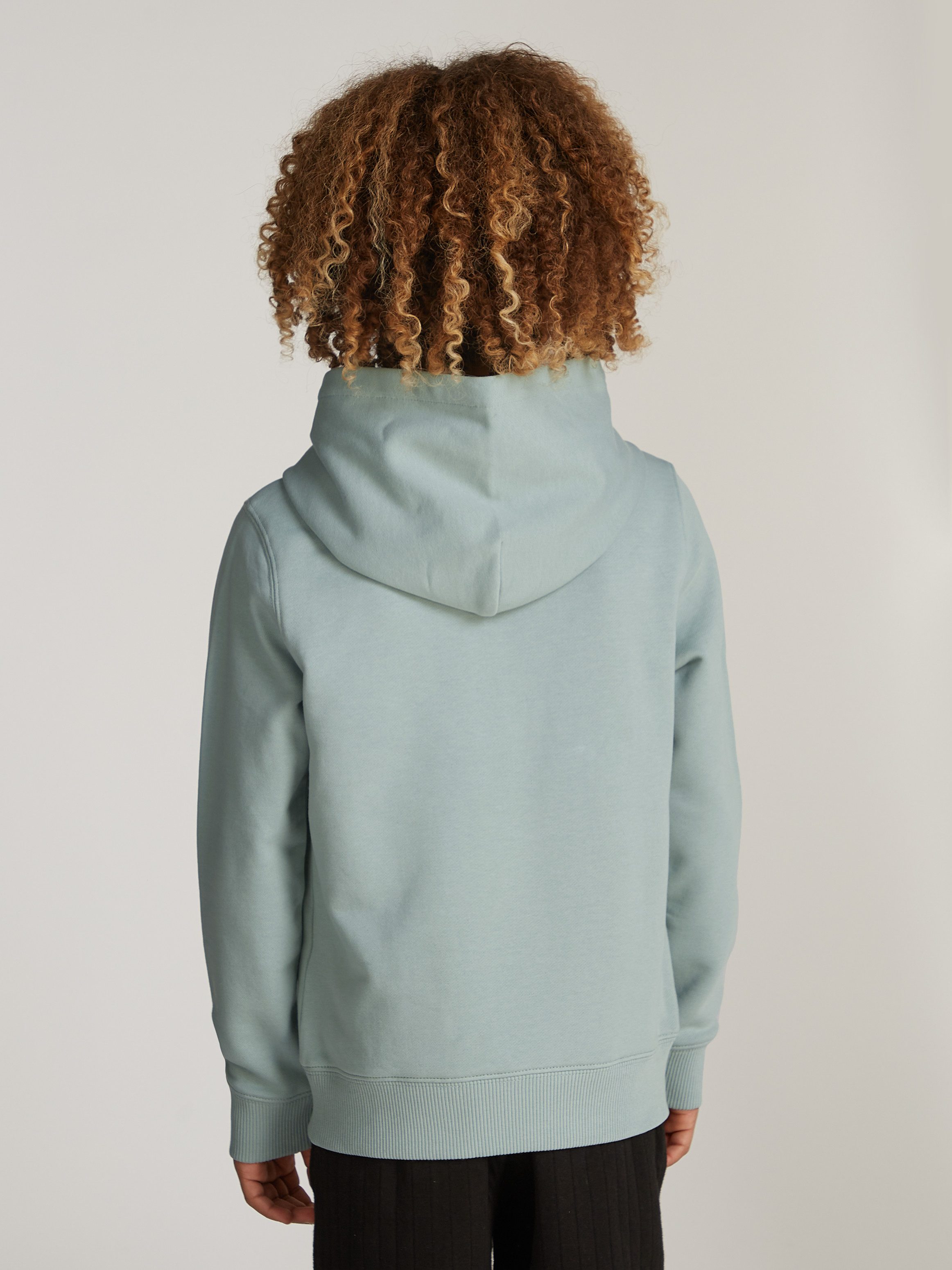 Calvin Klein Hoodie SMALL MONOGRAM HOODIE voor kinderen tot 16 jaar en met logo-opdruk
