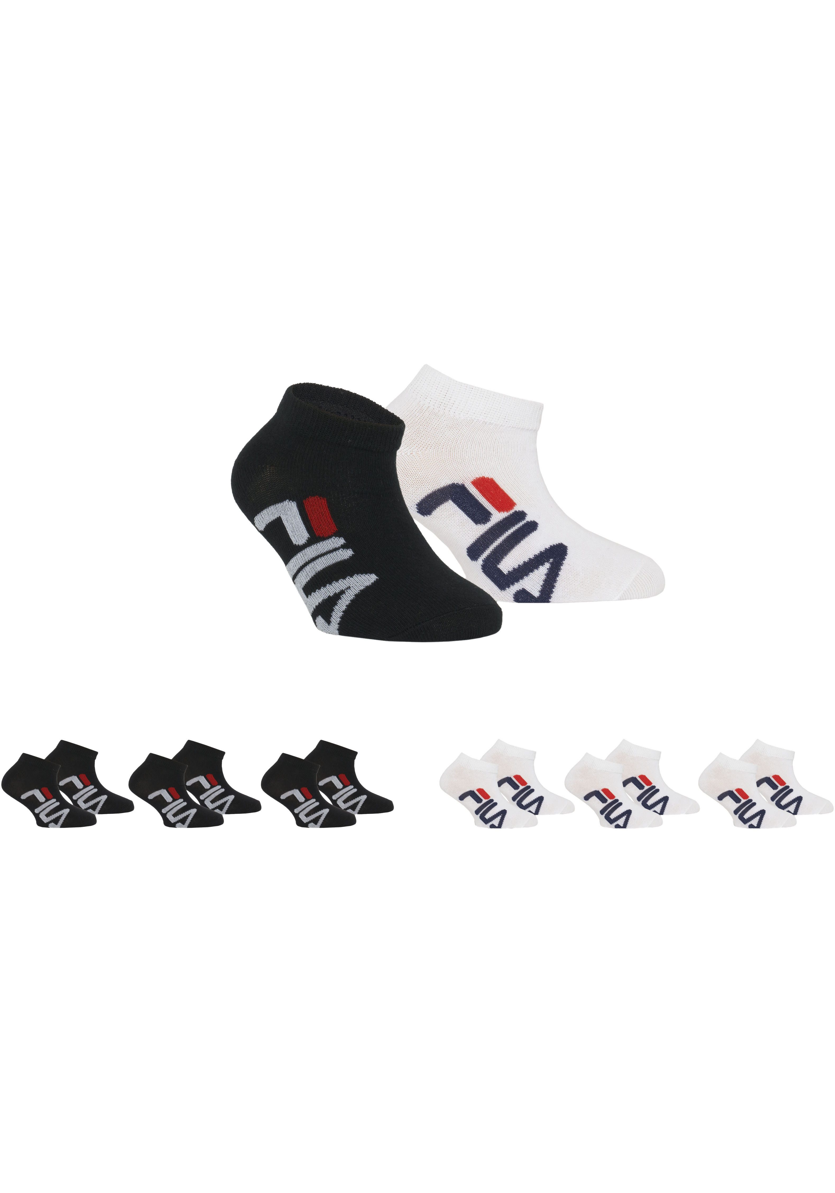 Fila Sneakersokken JUNIOR UNISEX INVISIBLE SOCKS met logo-opdruk aan de zijkant (set 6 paar)