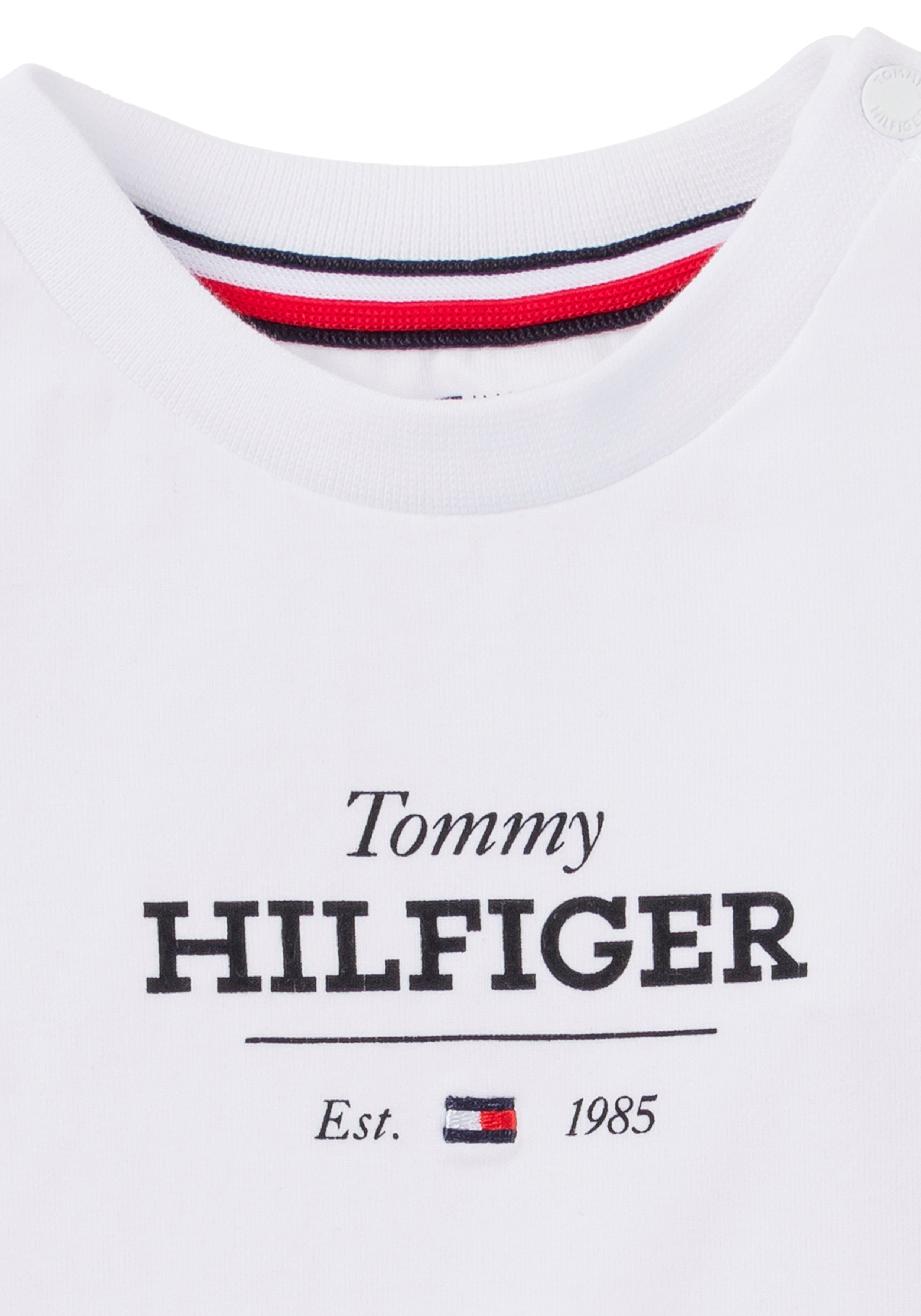 Tommy Hilfiger Shirt short MONOTYPE TEE AND SHORT SET (set, 2-delig, 2 stuks)