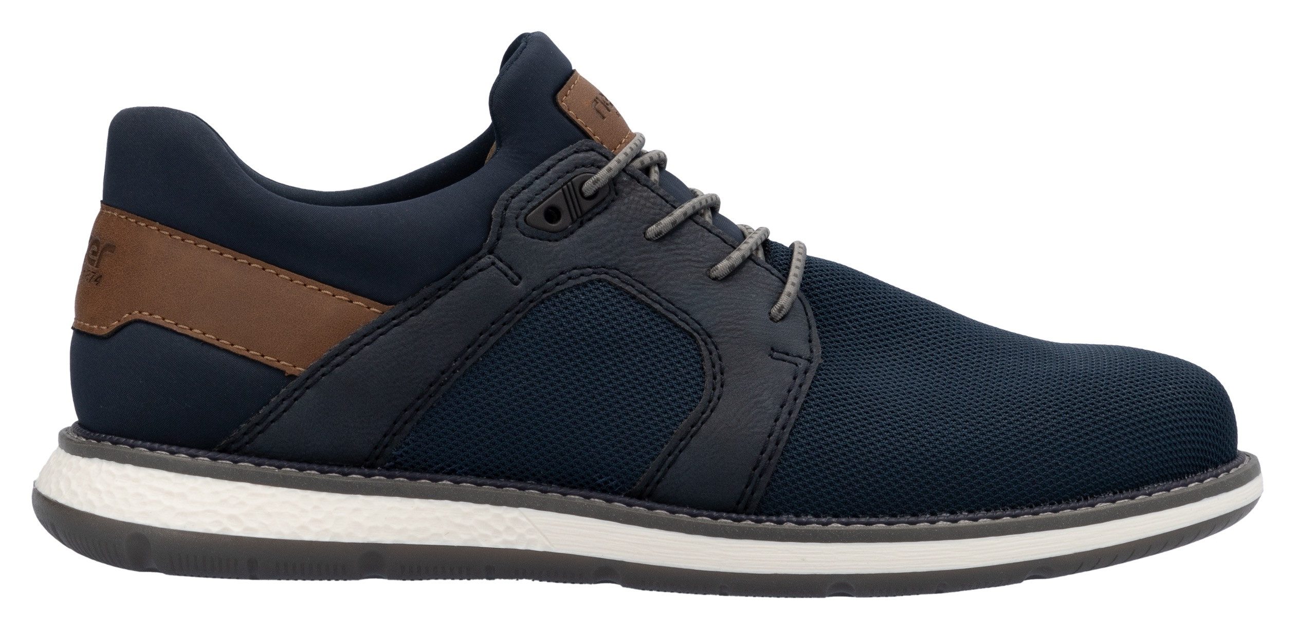 Rieker Slip-on sneakers , slippers, lage schoen, vrijetijdssneaker met zachte schacht