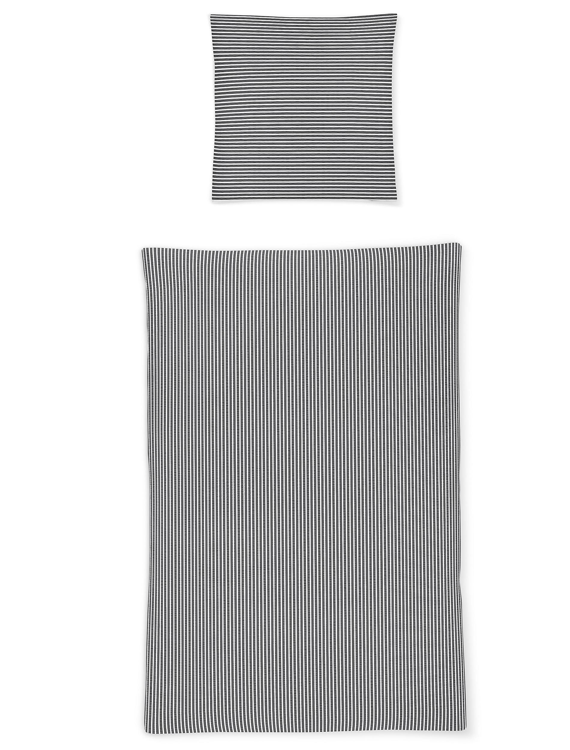 Irisette Overtrekset Easy 8362 (2-delig) dekbedovertrekken grijs