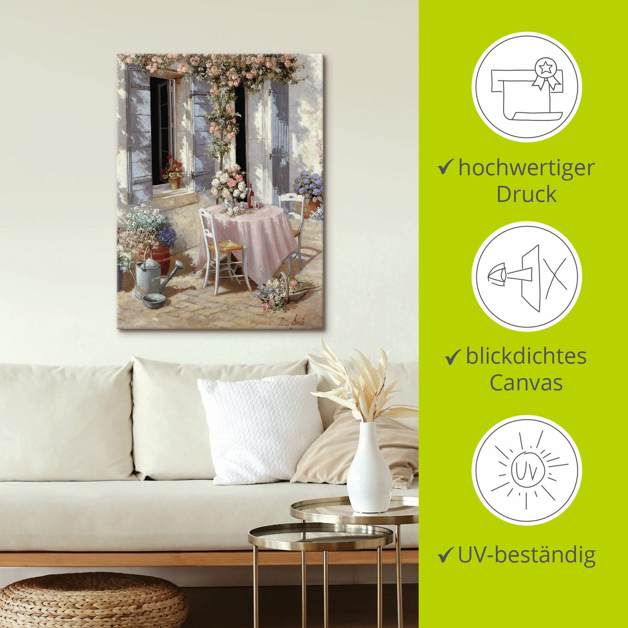 Artland Artprint Uitnodiging als artprint op linnen, poster in verschillende formaten maten