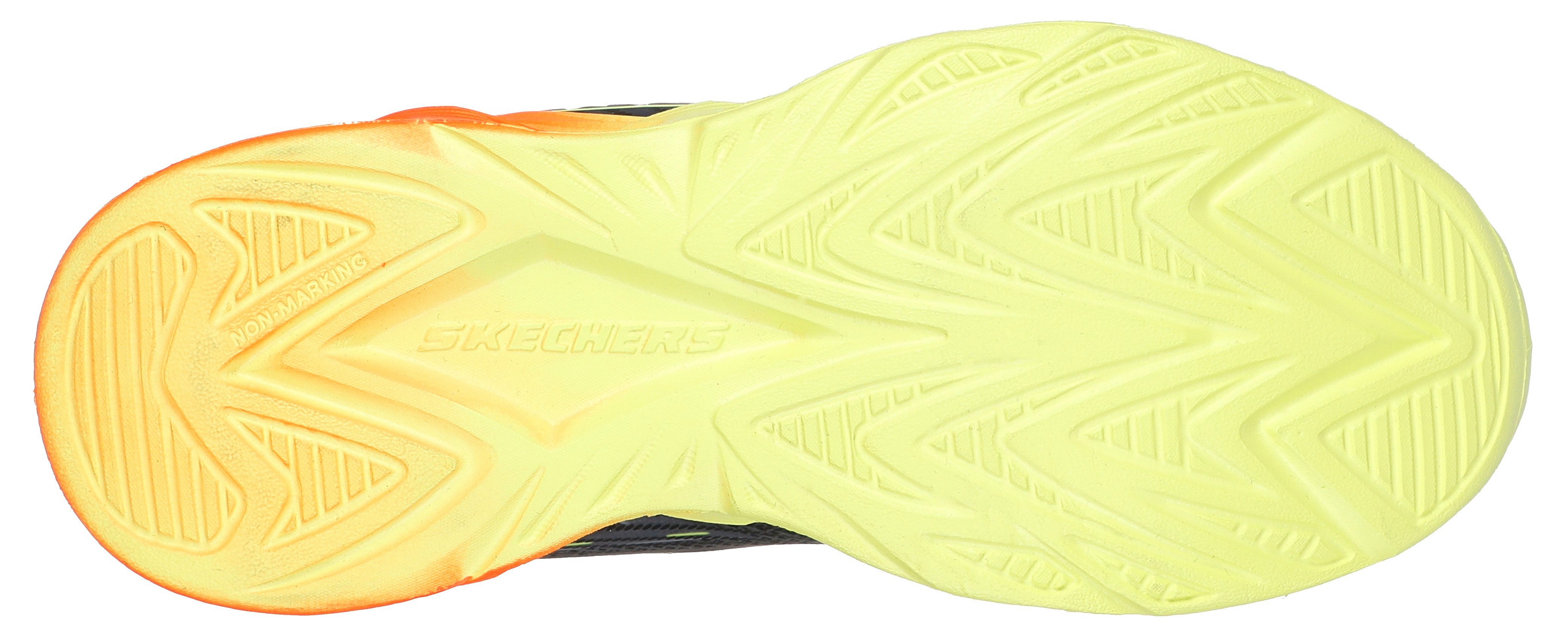 Skechers Sneakers S-Lights: Vortex 2.0 - Quantroid blink schoen, led schoen, klittenbandschoen met knipperende zool
