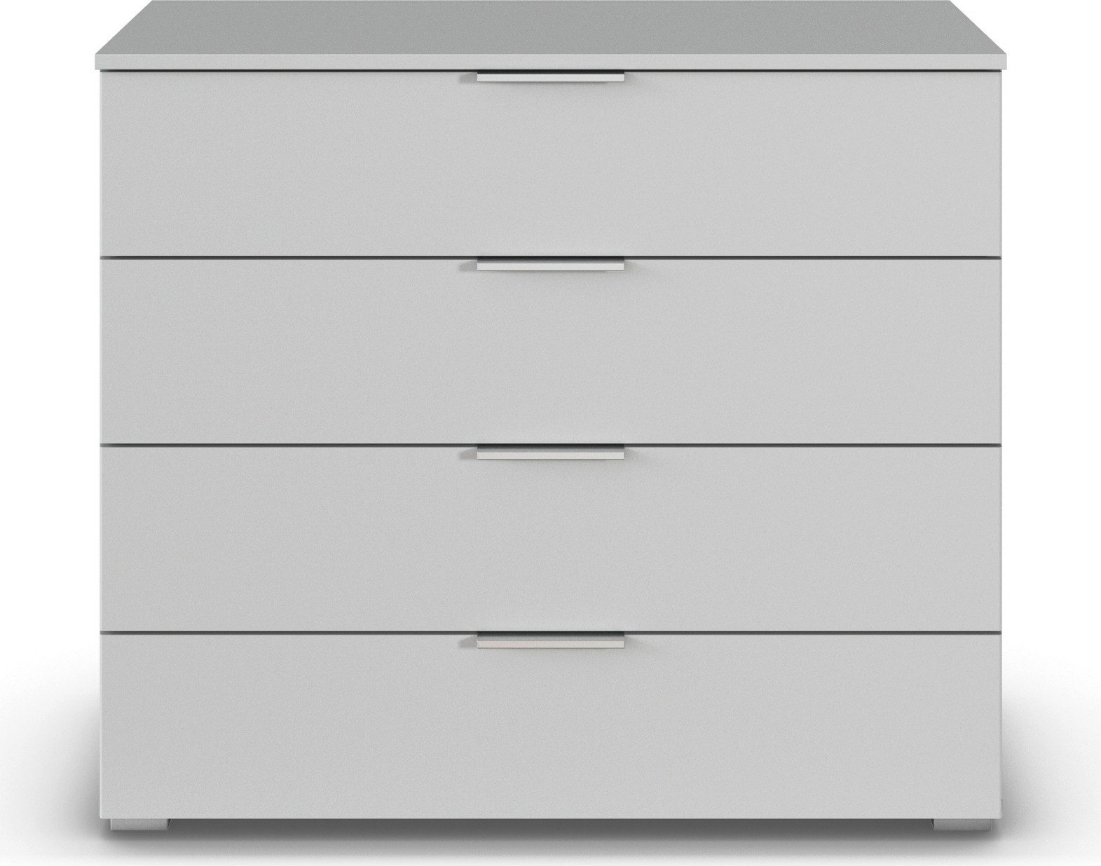 rauch Ladekast Sideboard AGORDO met decor- of hoogglansfront Breedte 93 cm met 4 grote lades voor veel opbergruimte MADE IN GERMANY