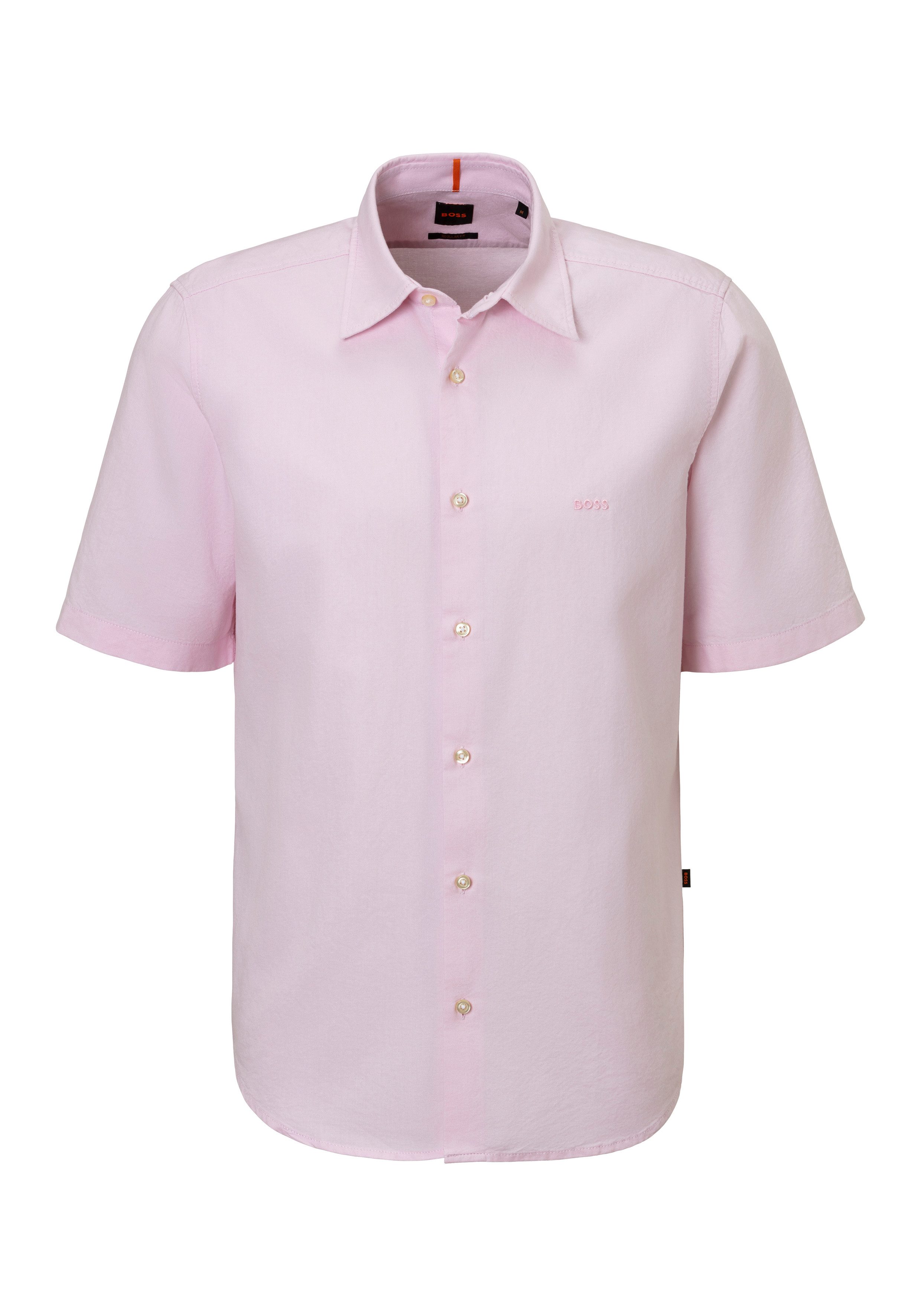 Boss Orange Overhemd met korte mouwen Rash met tonale logo