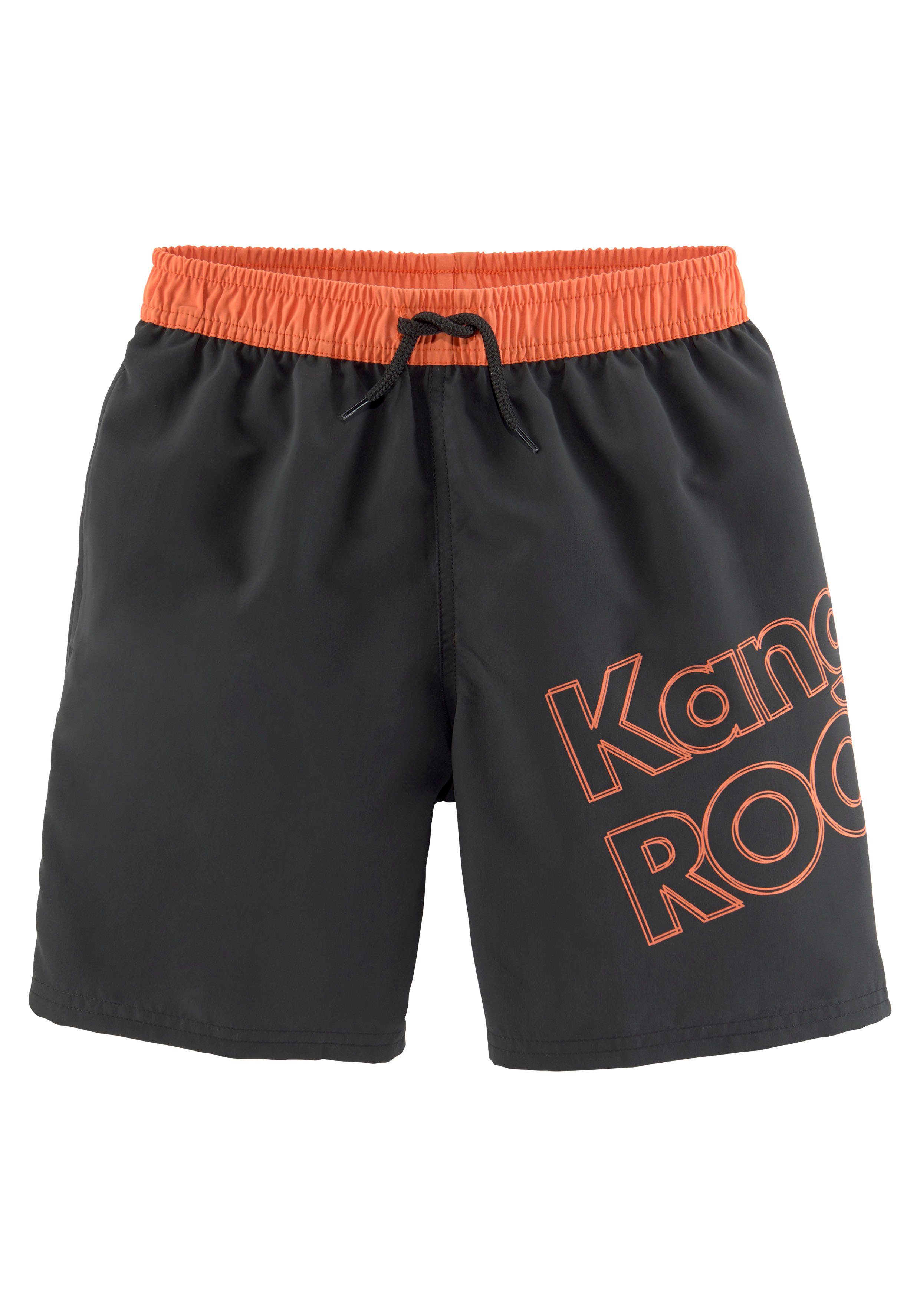 KangaROOS Zwemshort Adams Kids in colourblocking-design