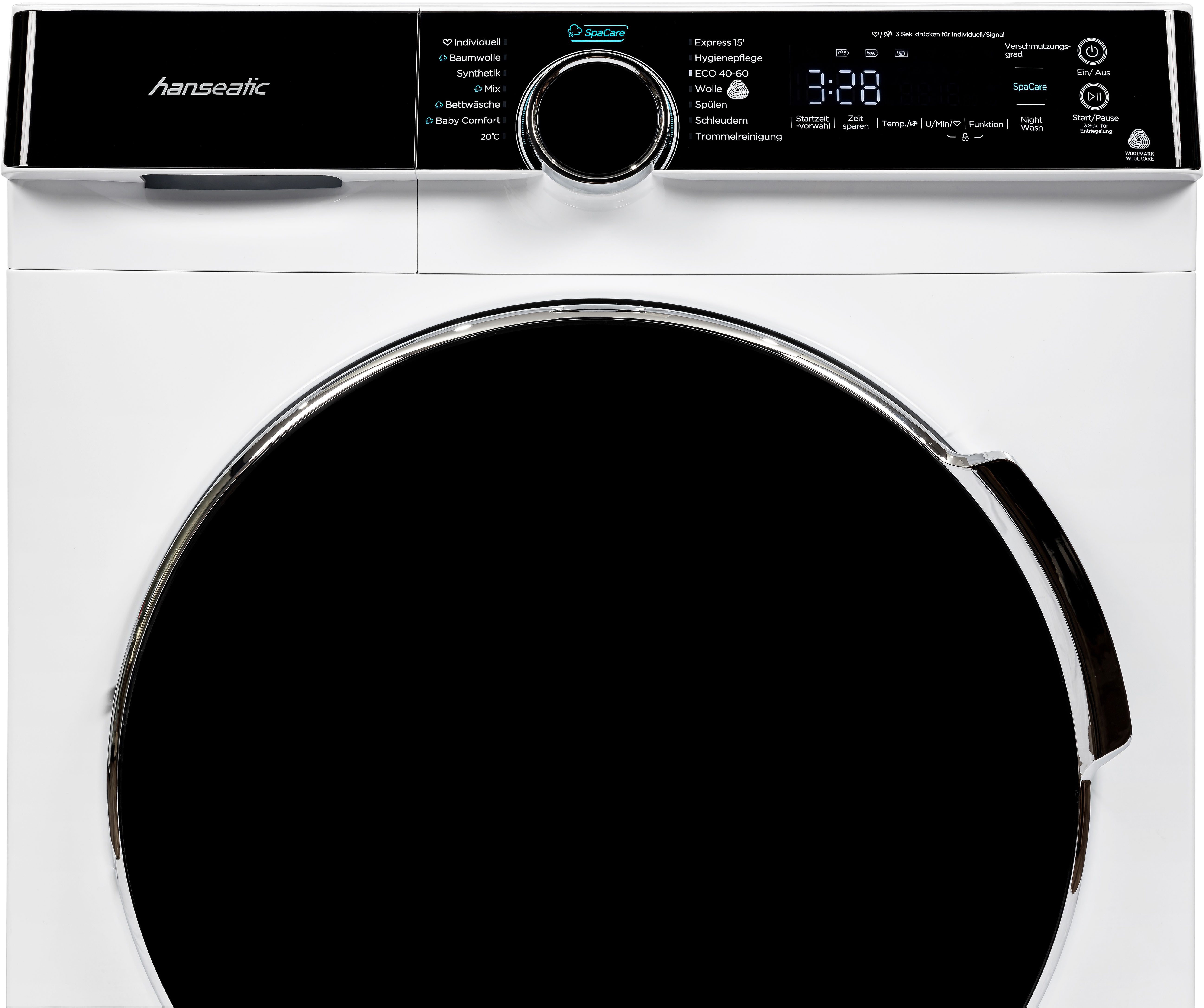 Hanseatic Wasmachine HWMK714A1, Night Wash