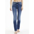 calvin klein slim fit jeans in modieus 5-pocketsmodel blauw