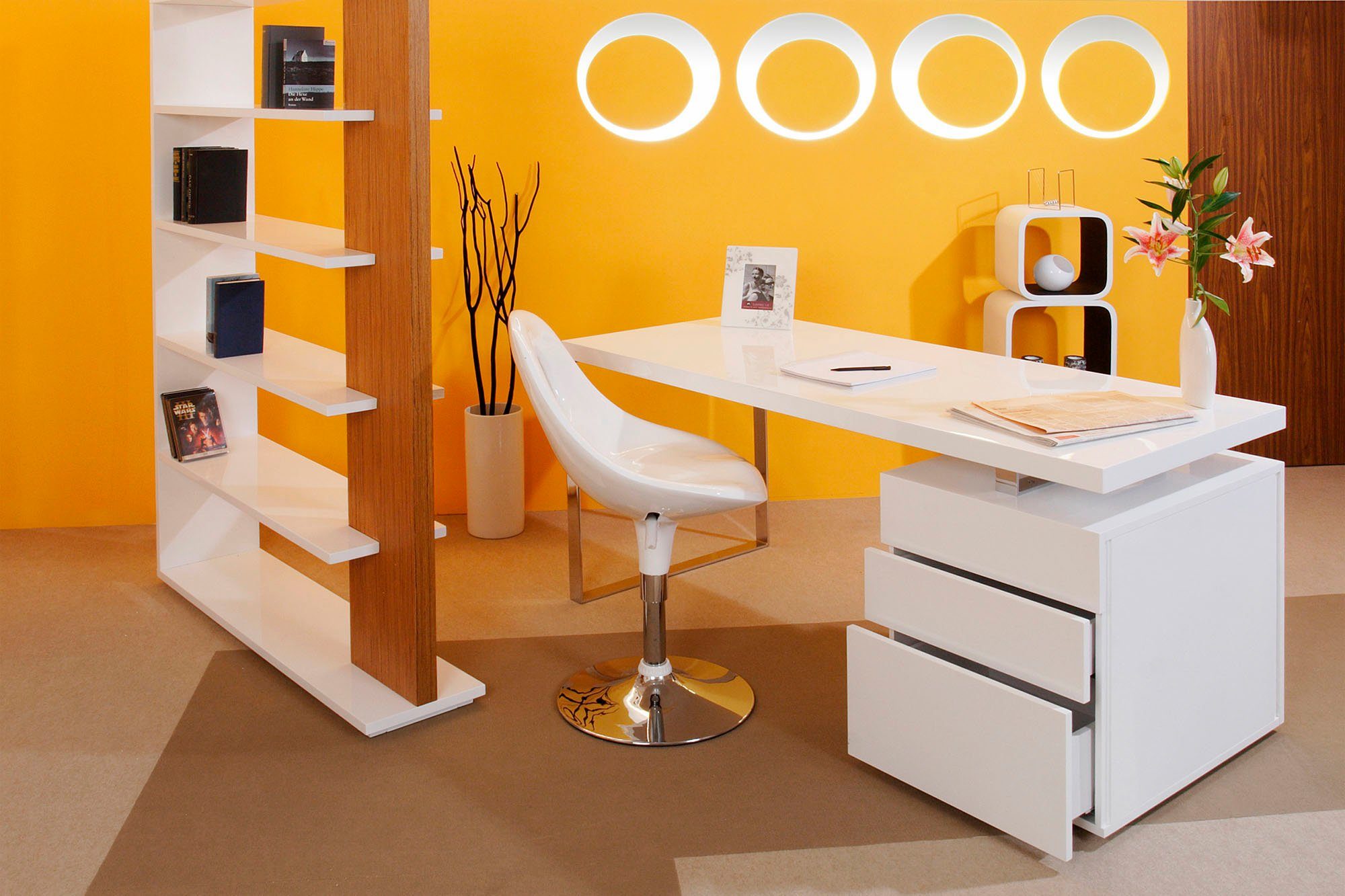 SalesFever Bureau Laden met soft-closefunctie