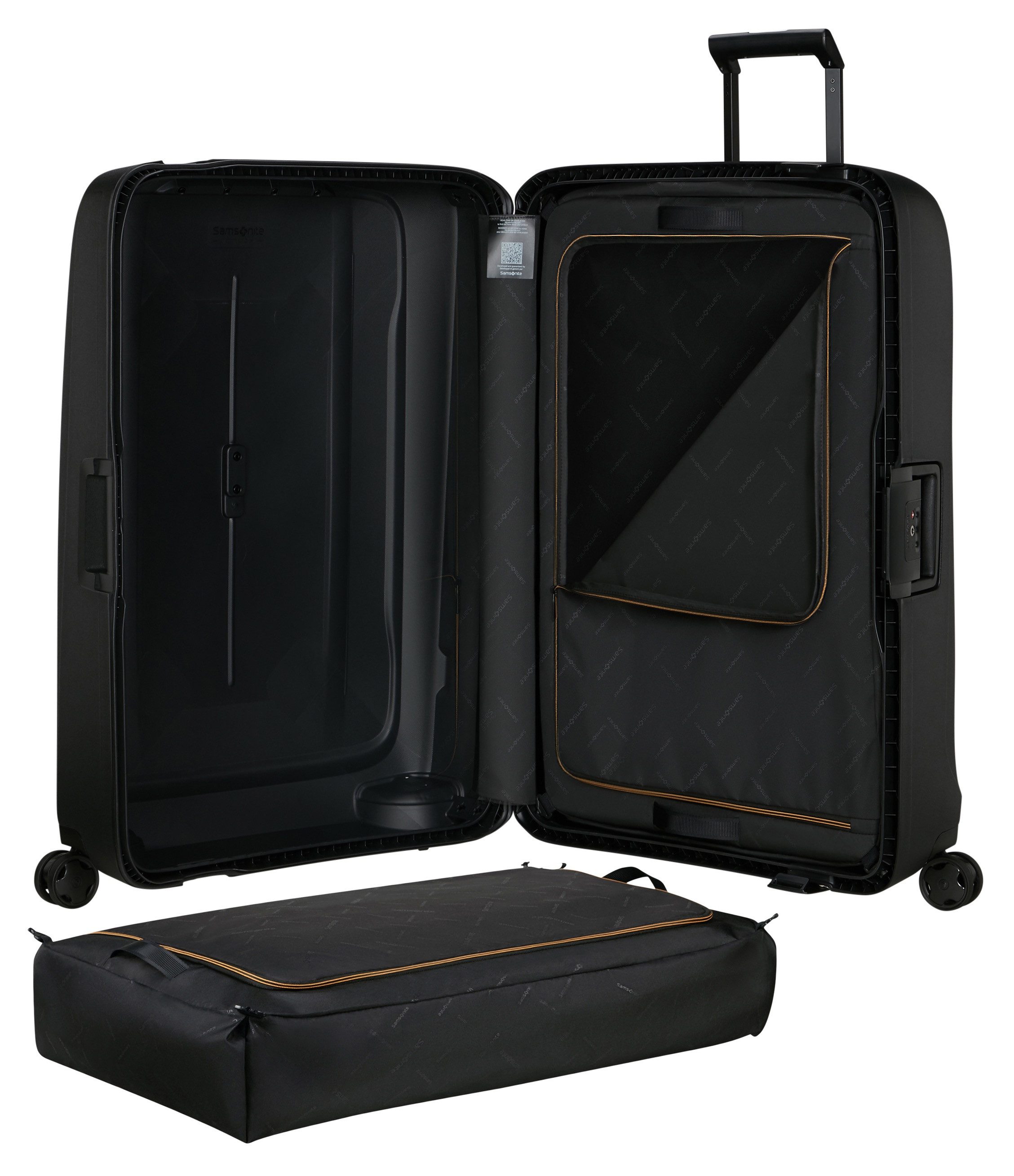 Samsonite Hardshell-trolley ESSENS, verschillende maten en kleuren Reiskoffer harde koffer voor vliegreizen TSA-slot