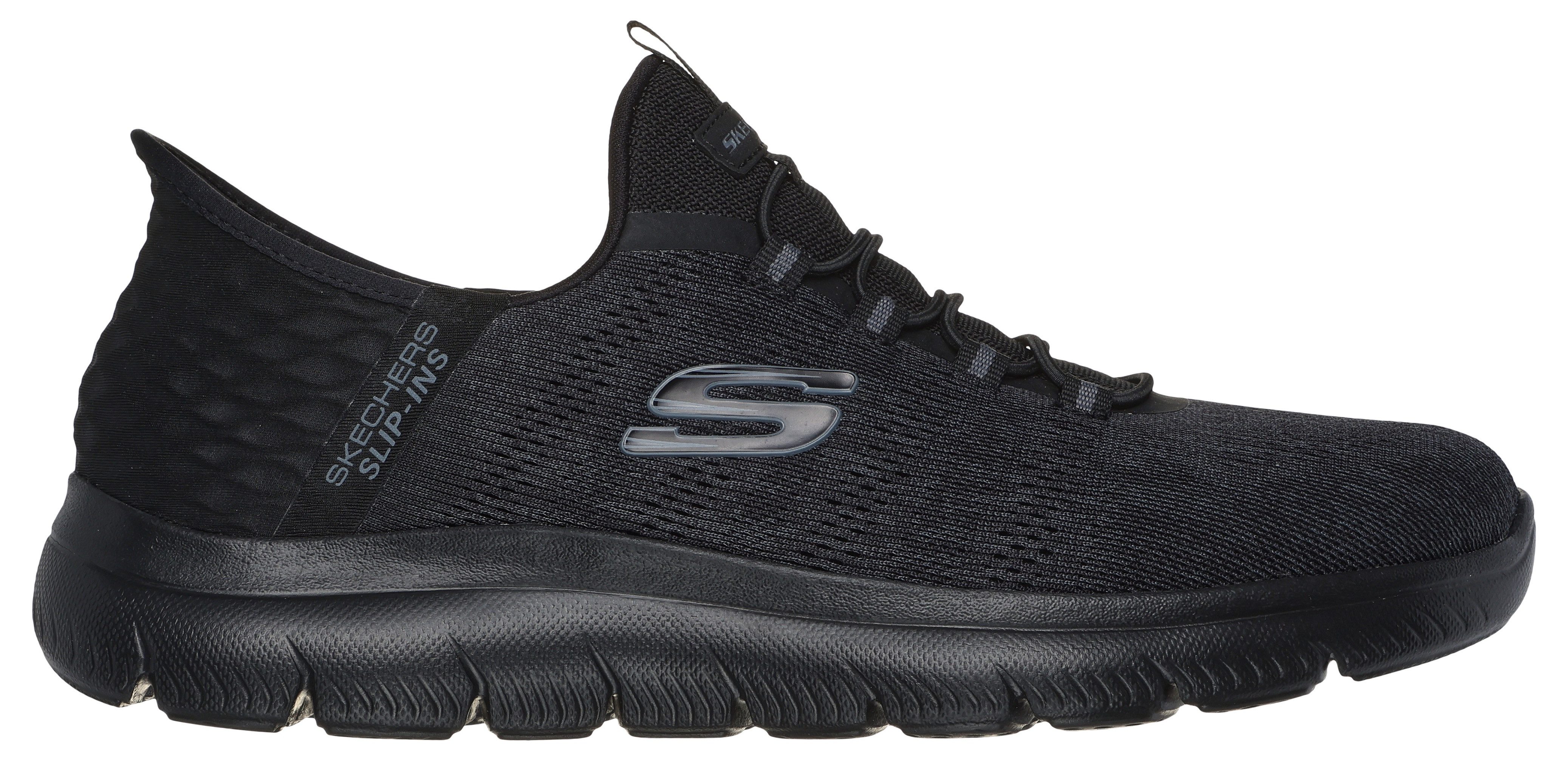 Skechers Slip-on sneakers SUMMITS-KEY PACE Slipper, vrijetijdsschoen, lage schoen in vegan uitvoering