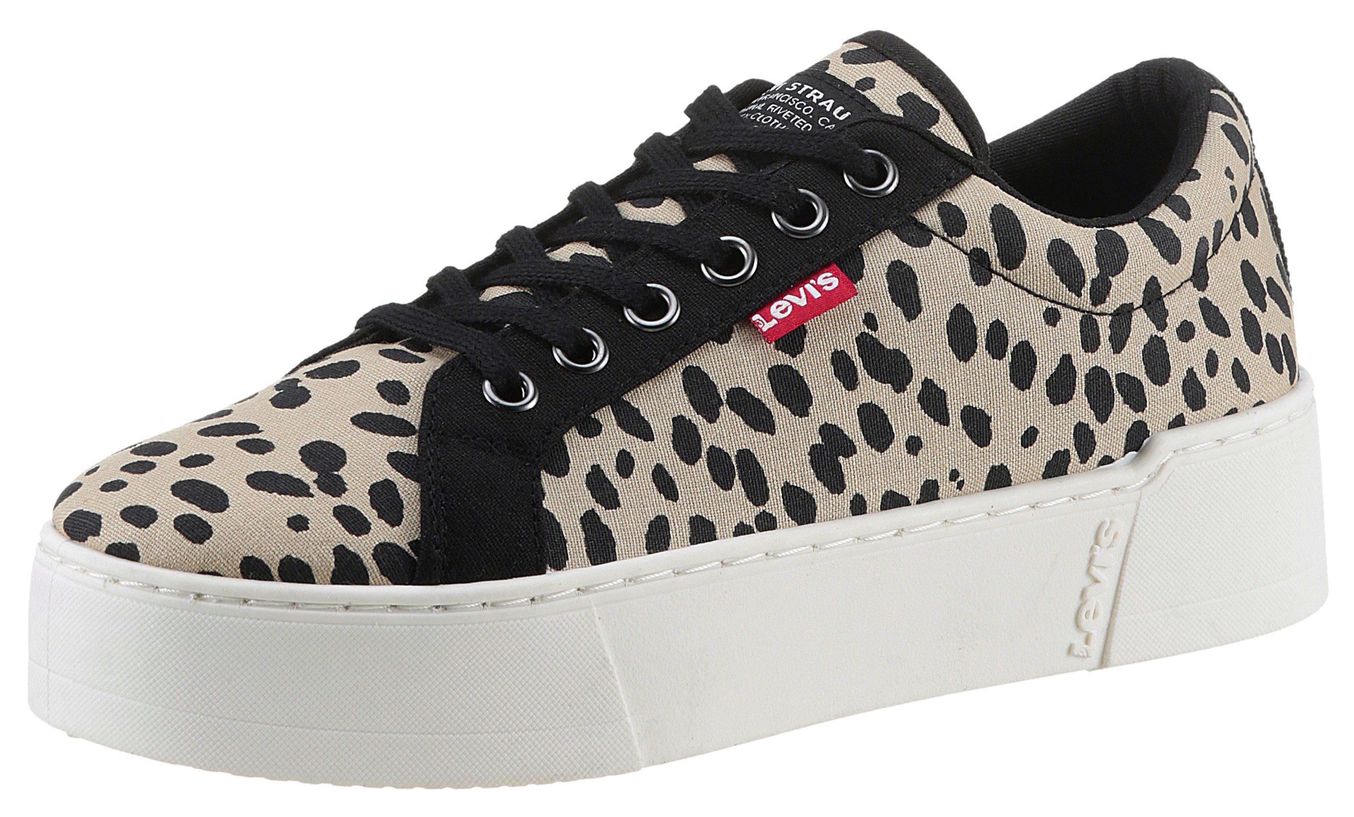 Levi's® Plateausneakers TIJUANA 2.0 met modieuze prints, vrijetijdsschoen, lage schoen,...