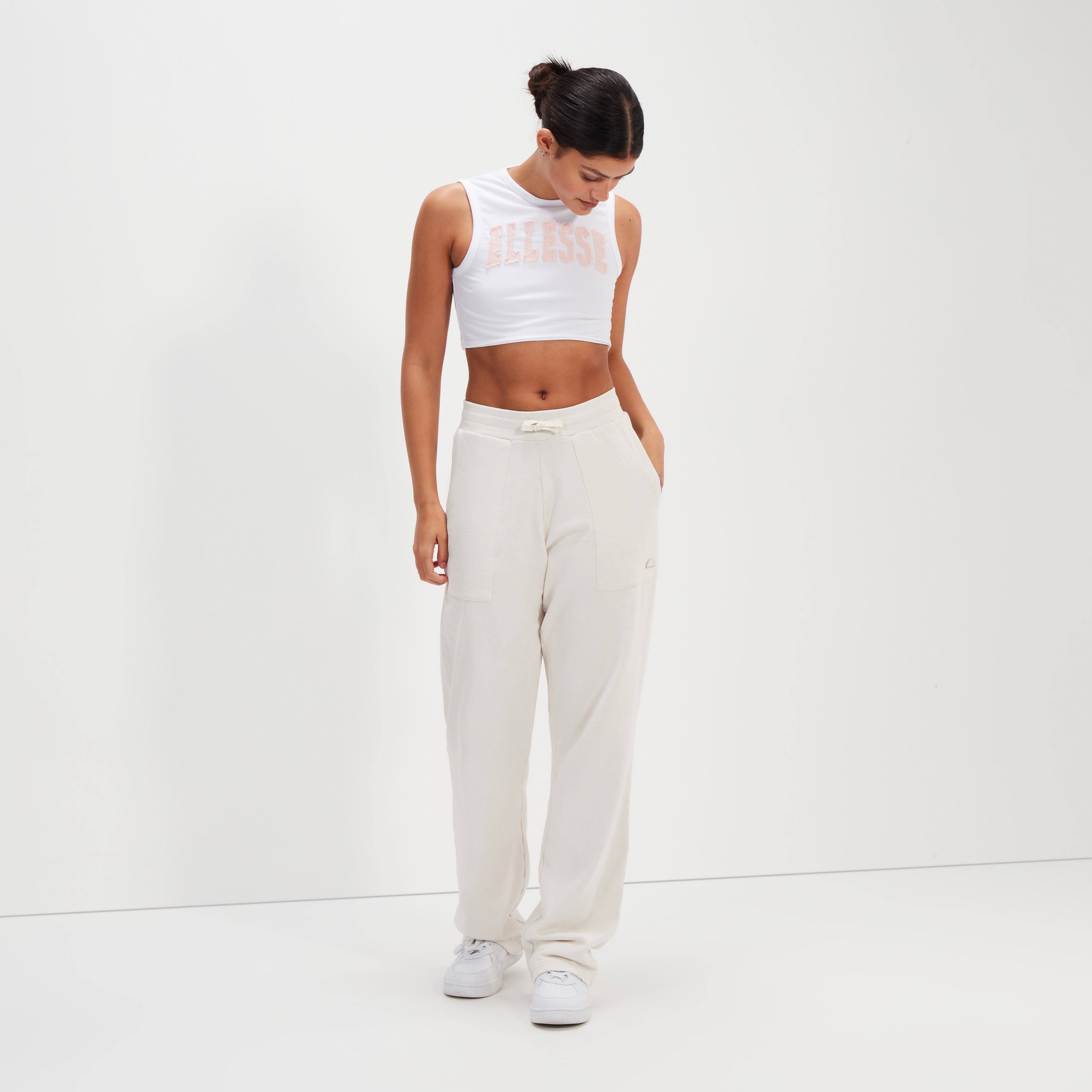 ellesse T-shirt FAWN CROP VEST