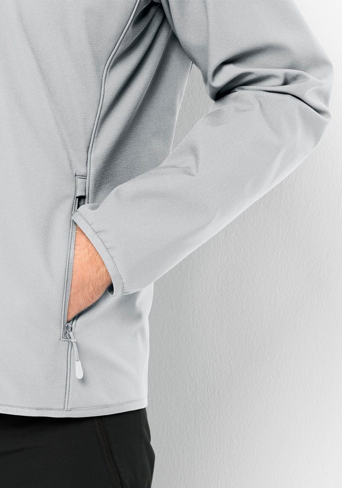 Jack Wolfskin Softshell-jack BORNBERG HOODY M