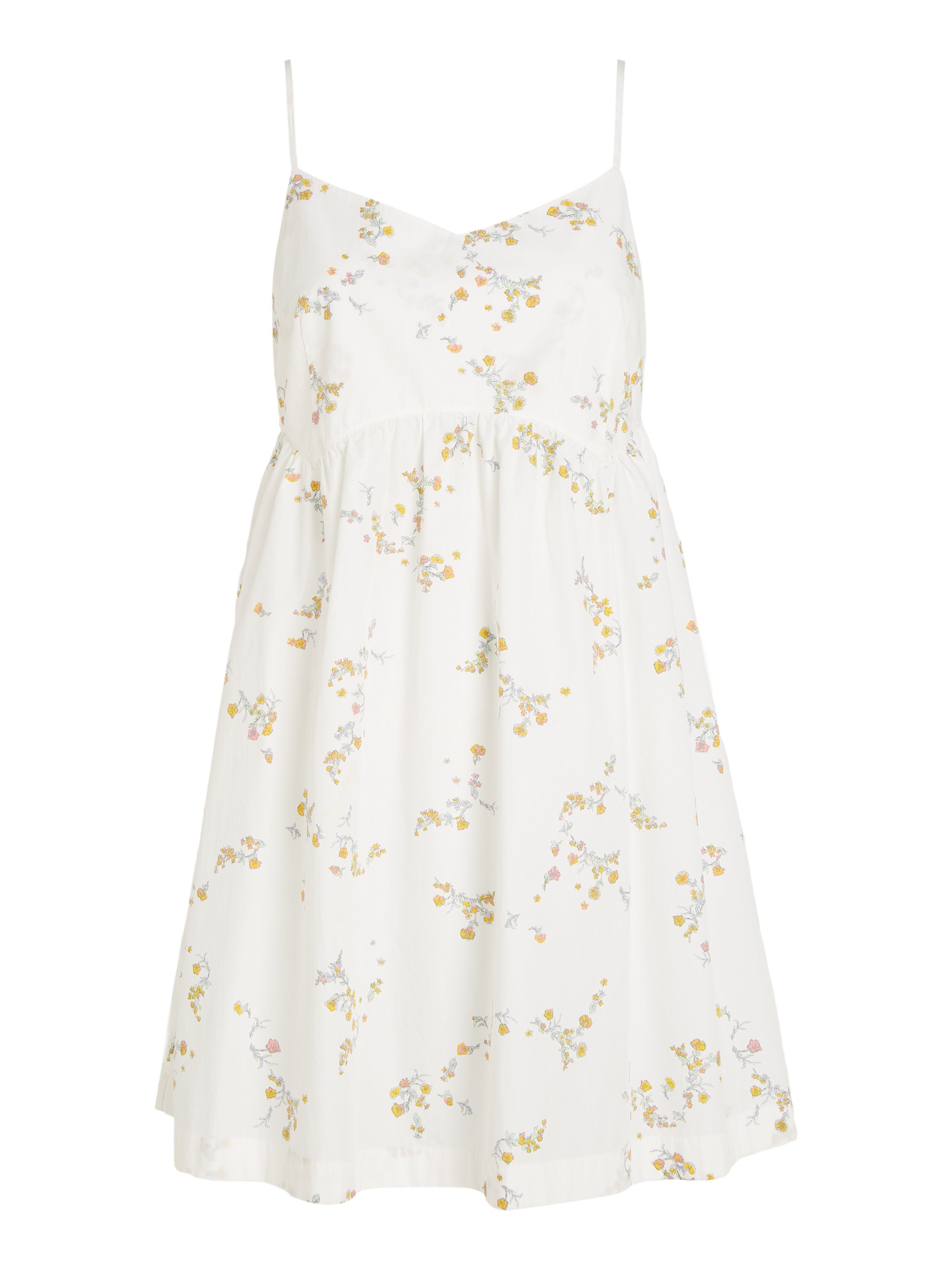 TOMMY JEANS Jurk met spaghettibandjes TJW POPLIN BACK TIE STRAP DRESS