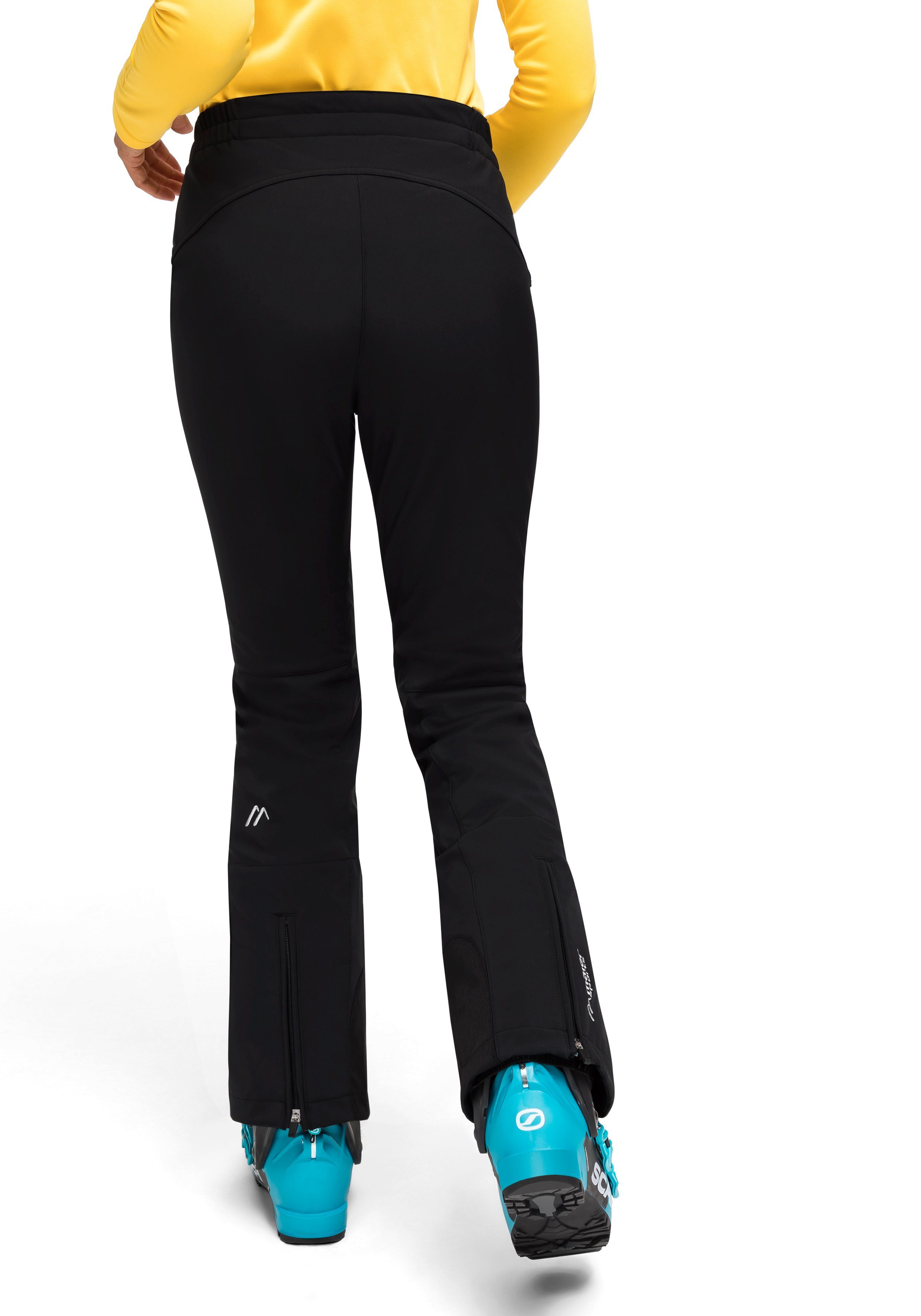 Maier Sports Skibroek Marie Dames softshell sneeuwbroek, ademend en winddicht, slim fit