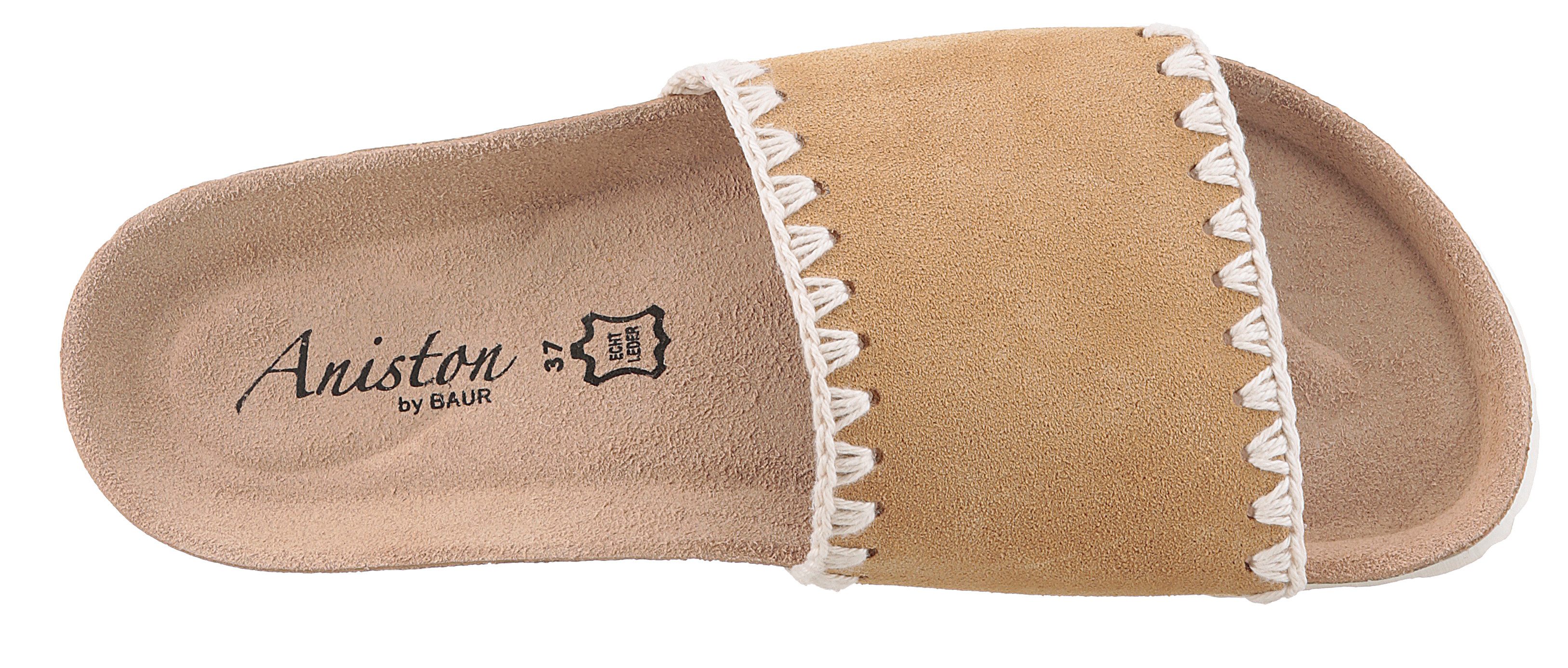 Aniston SHOES Slippers , zomerschoen, strandschoen, voetbed - nieuwe collectie