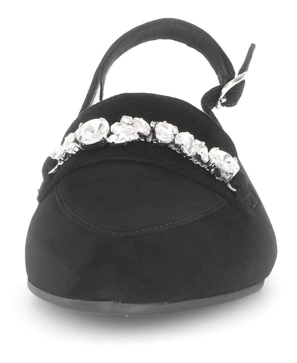 Gabor Slingback pumps , blokhak, avondschoen, feestdag schoen in spitse vorm
