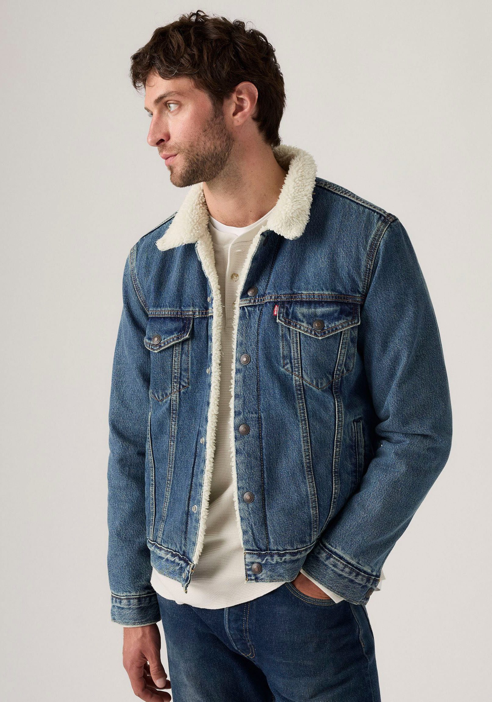 Levi's® Kort jack Sherpa met sherpa voering