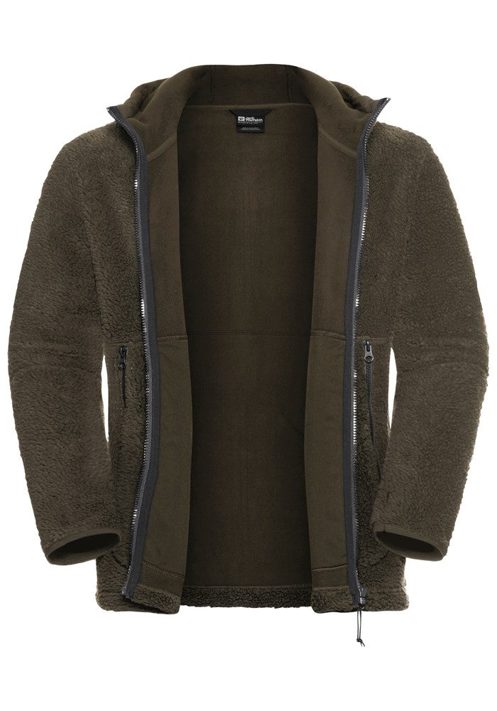 Jack Wolfskin Fleecejack STONE LITE HOODED JKT M