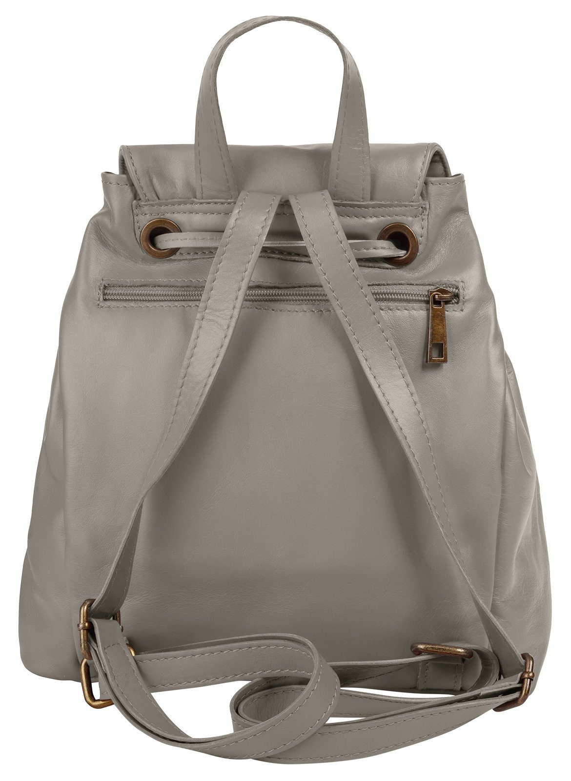 Samantha Look Rugzak echt leer, made in italy
