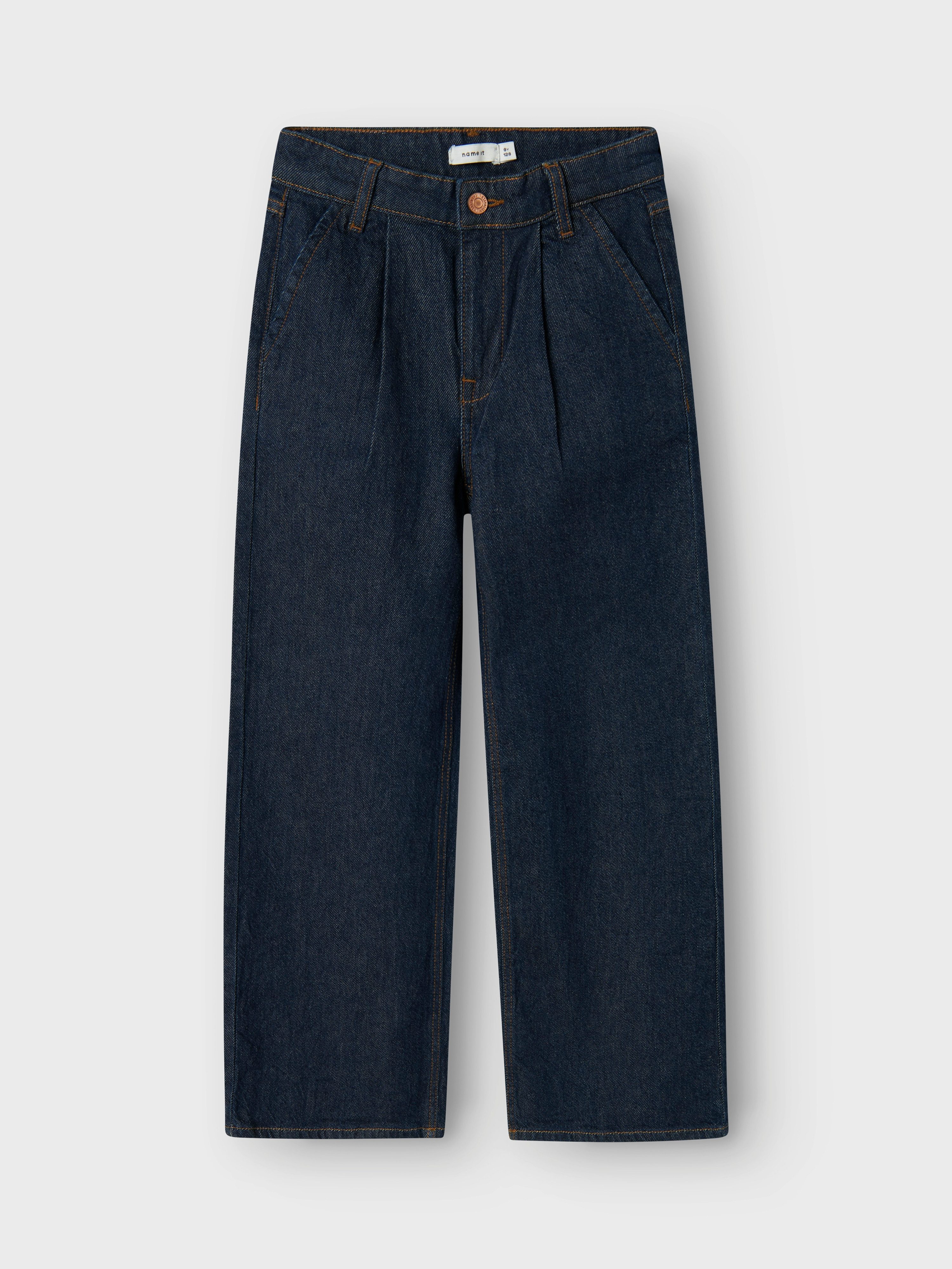 Name It Relax fit jeans NKFBELLA HW W PLEAT JEANS 3020-AZ L NOOS