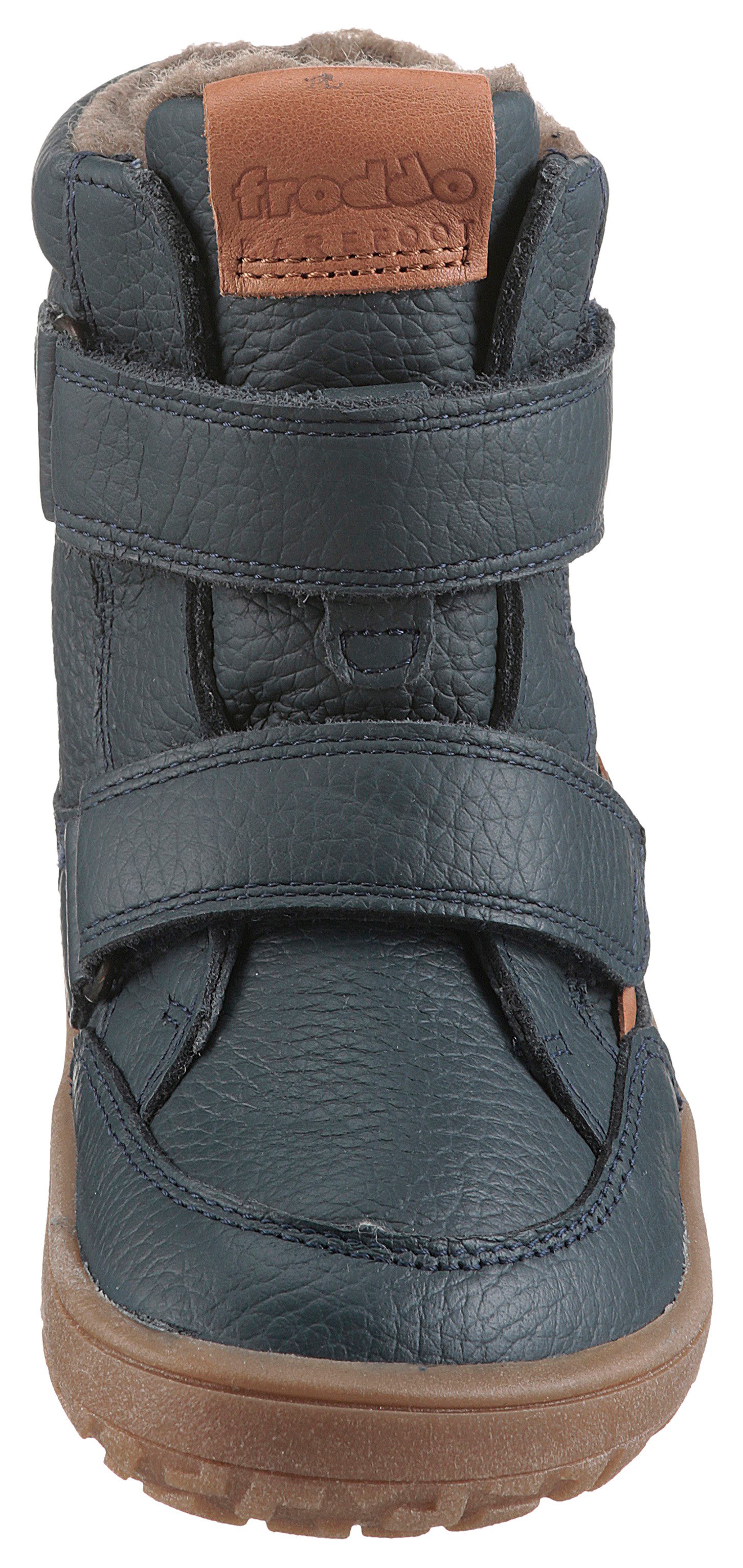 froddo® Barefootschoenen BAREFOOT TEX WINTER Winterlaarzen, klittenbandlaarzen, comfortabele schoen met wolvoering