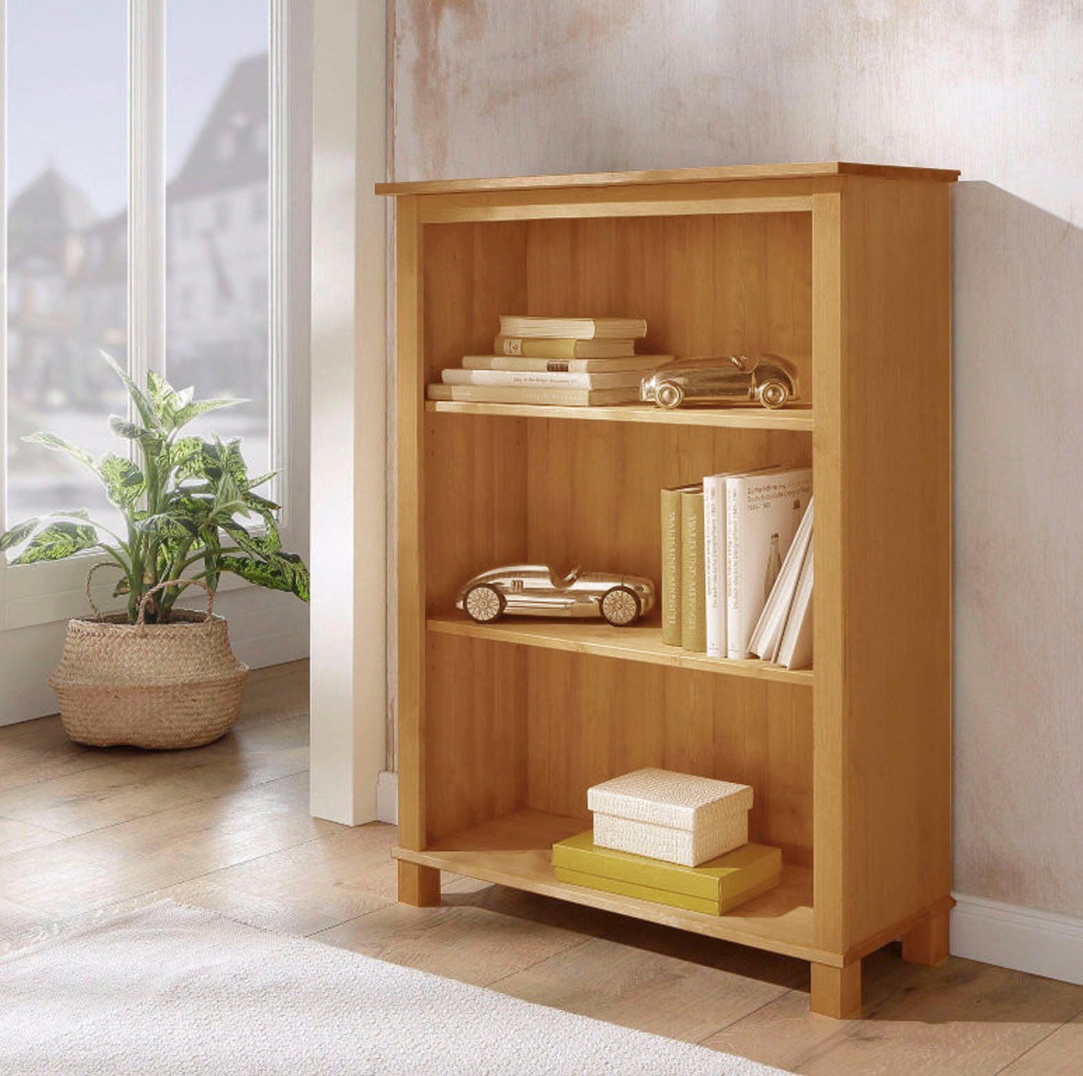 Home affaire Rek Pivo van mooi massief grenenhout, hoogte 106 cm