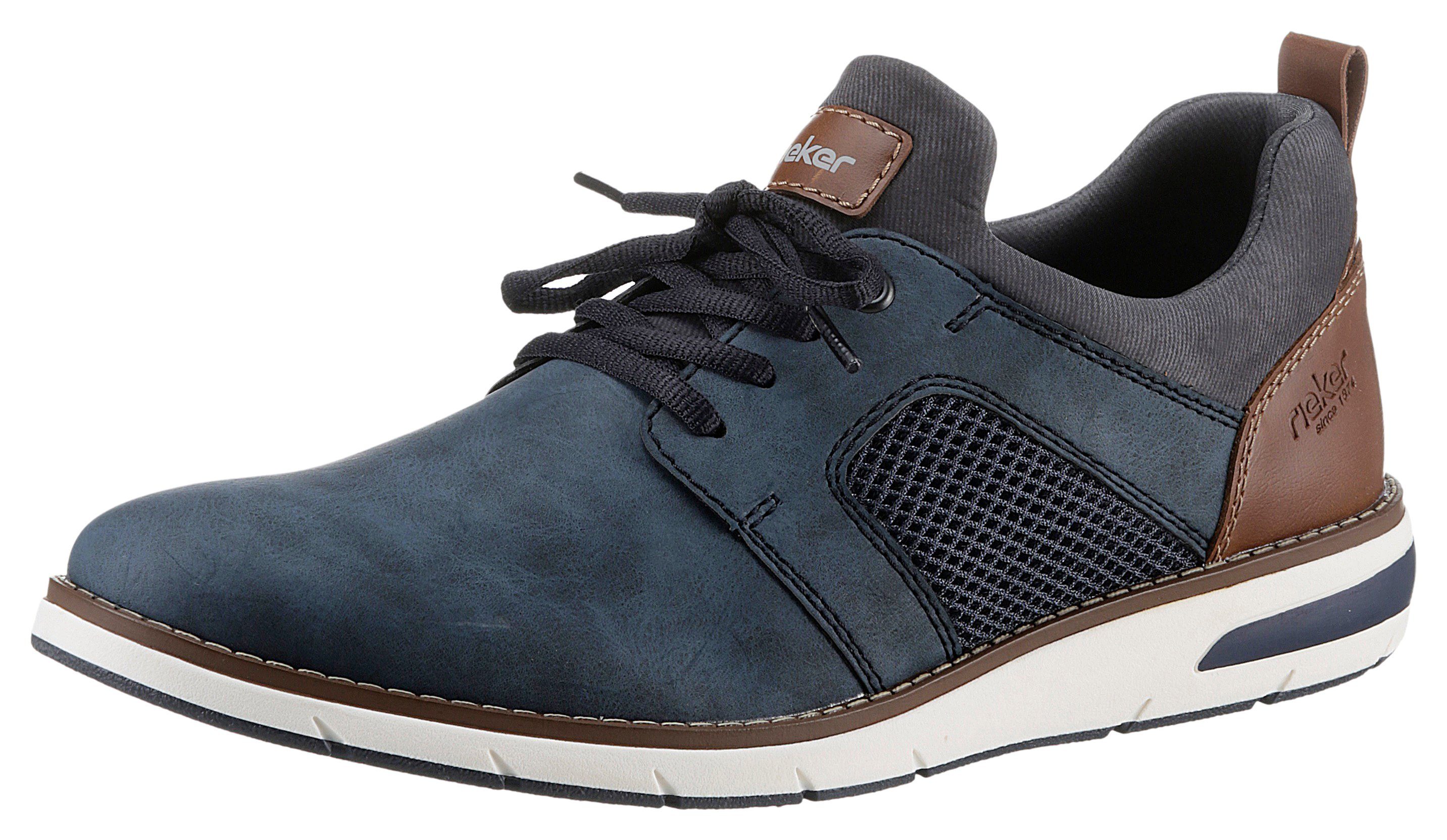 Rieker Slip-on sneakers Slippers, vrijetijdsschoen, lage schoen met modieuze zool